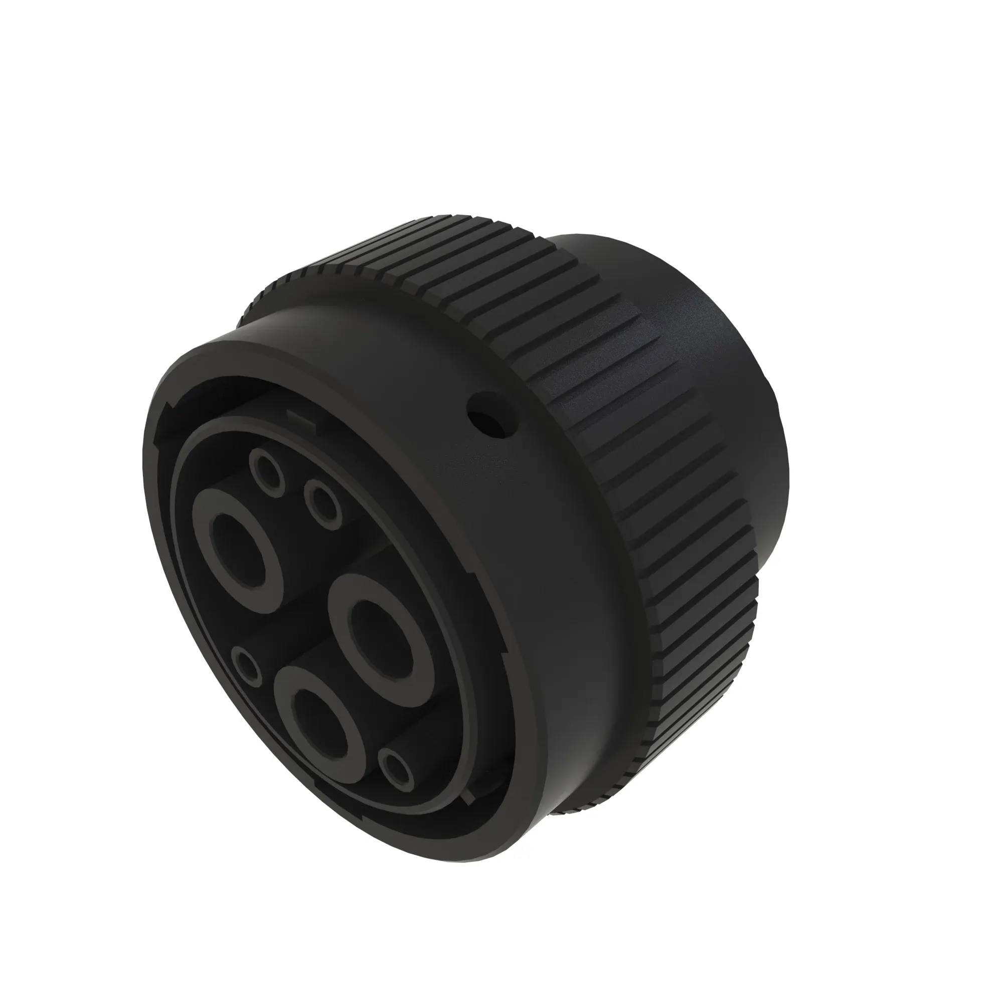 CONN DEUTSCH HDP20 7W MS BLK PLSTC