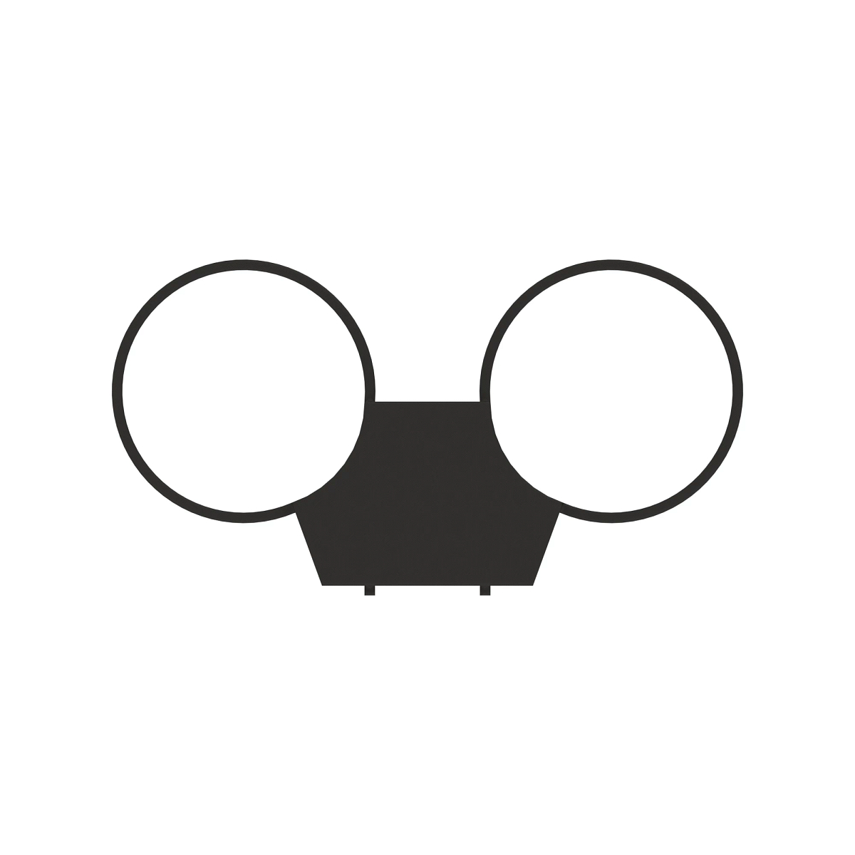 CLAMP, DUAL CABLE TIE