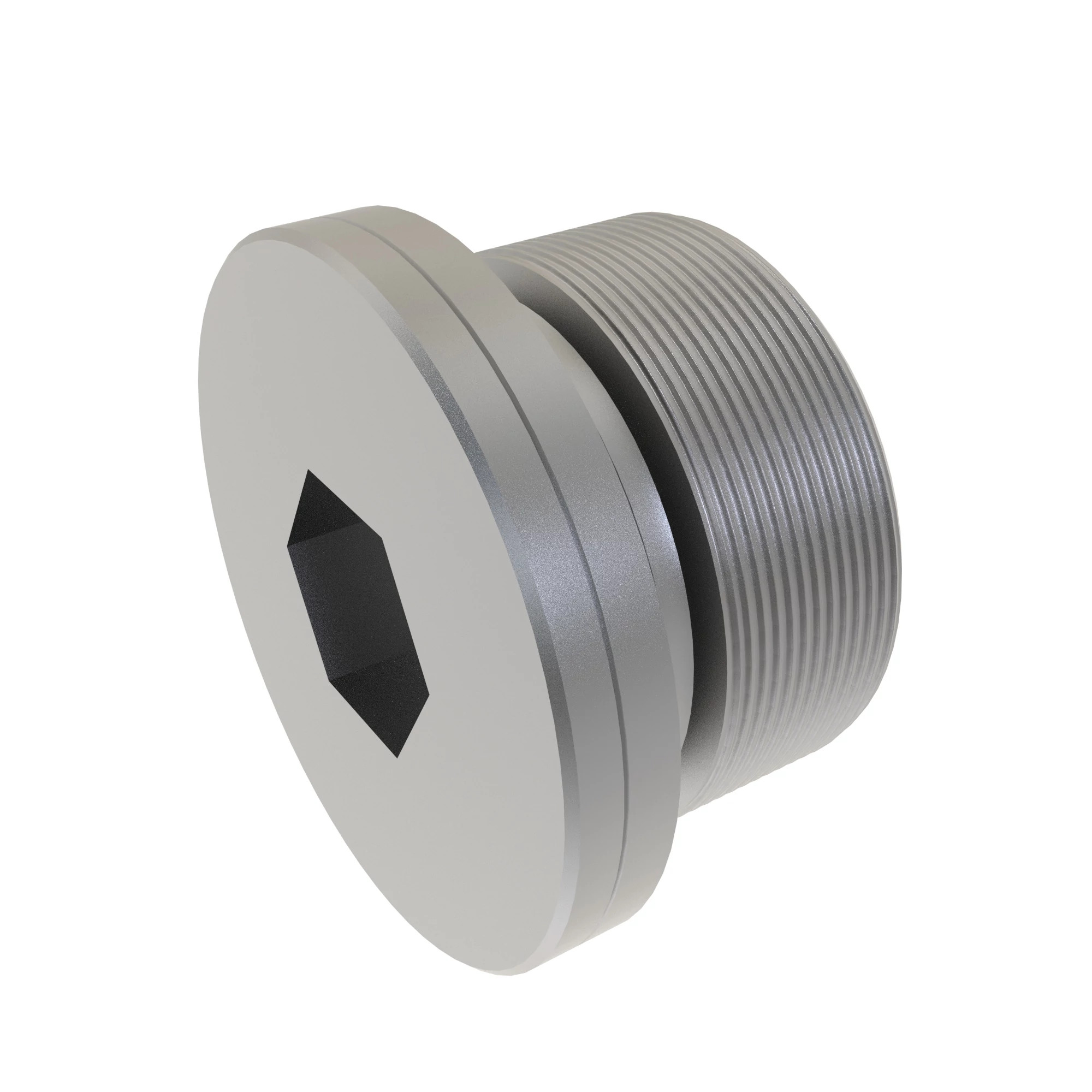 John Deere Straight Thread Drain Plug with O-Ring - 64M5024