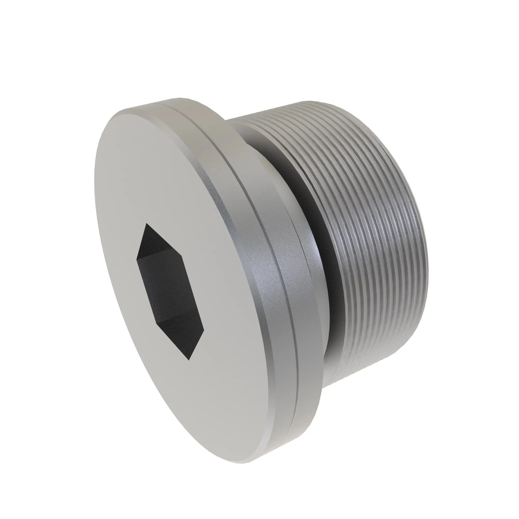 John Deere Straight Thread Drain Plug with O-Ring - 64M5024