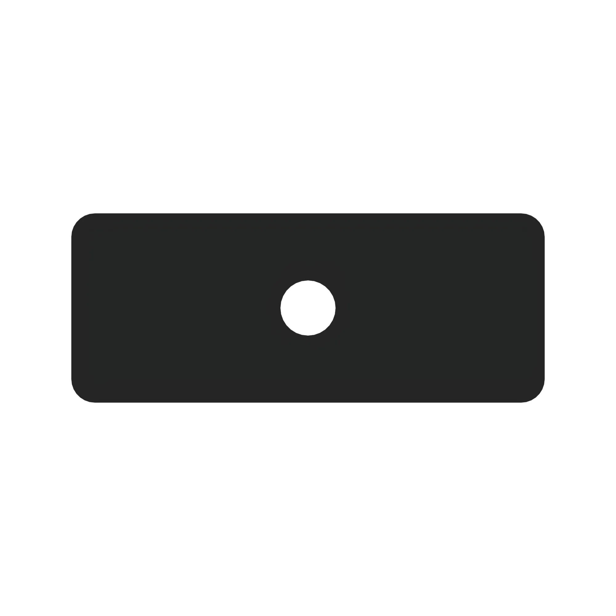PLATE, CLAMP BACK
