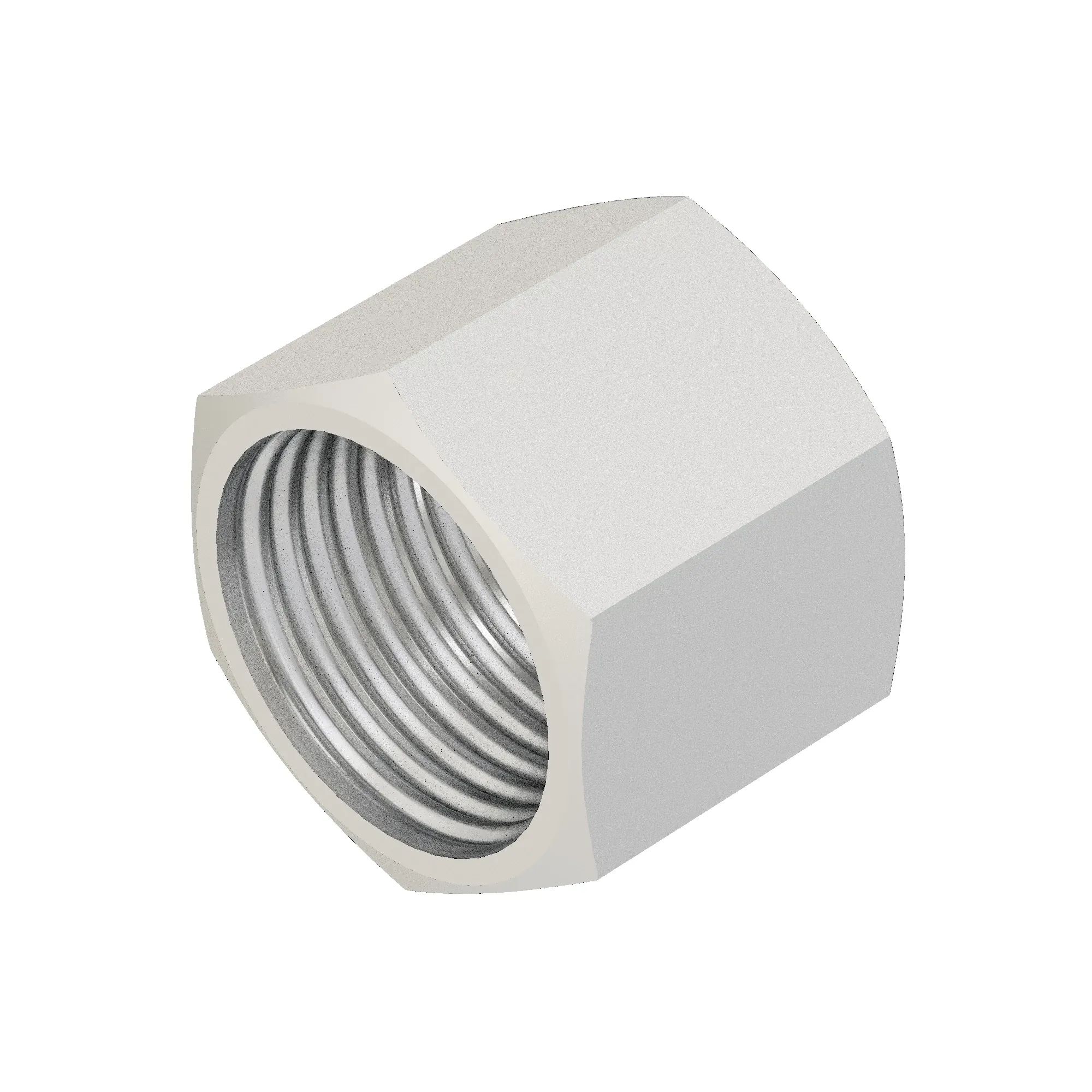 John Deere Hexagonal Nut, 12.7 mm (1/2") - T225292