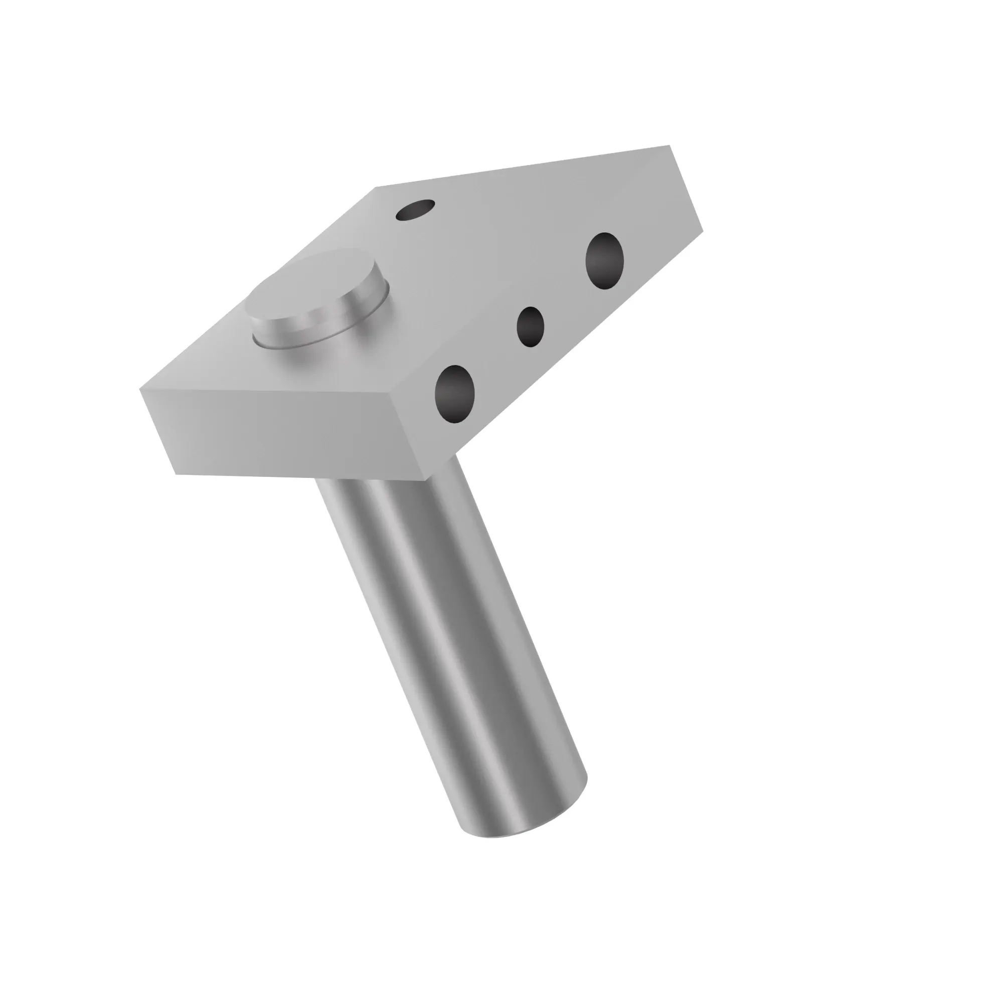 John Deere Platform Lift Arm Support, Left Side - AE57081