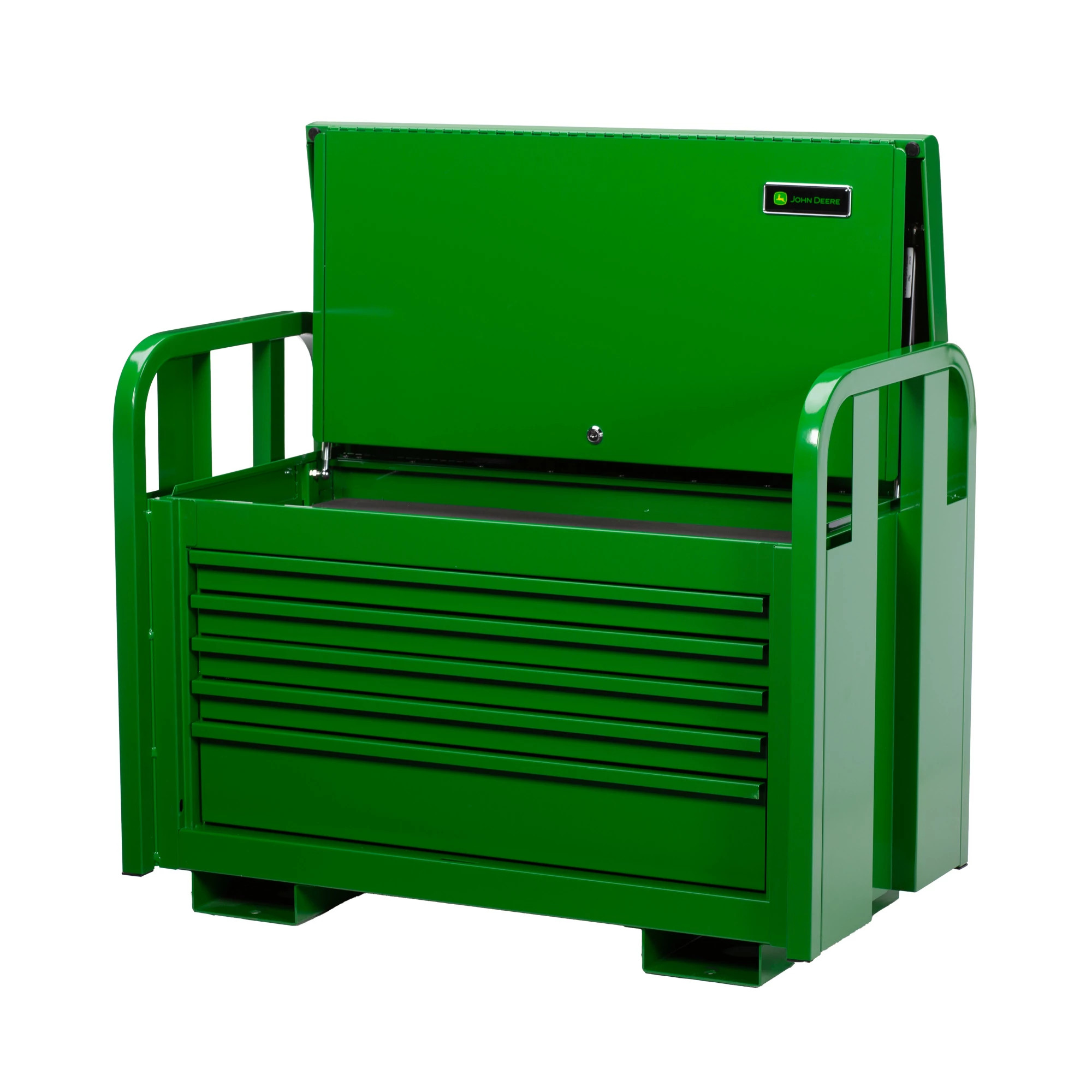 36-in. Green Road Box with 5 Drawers