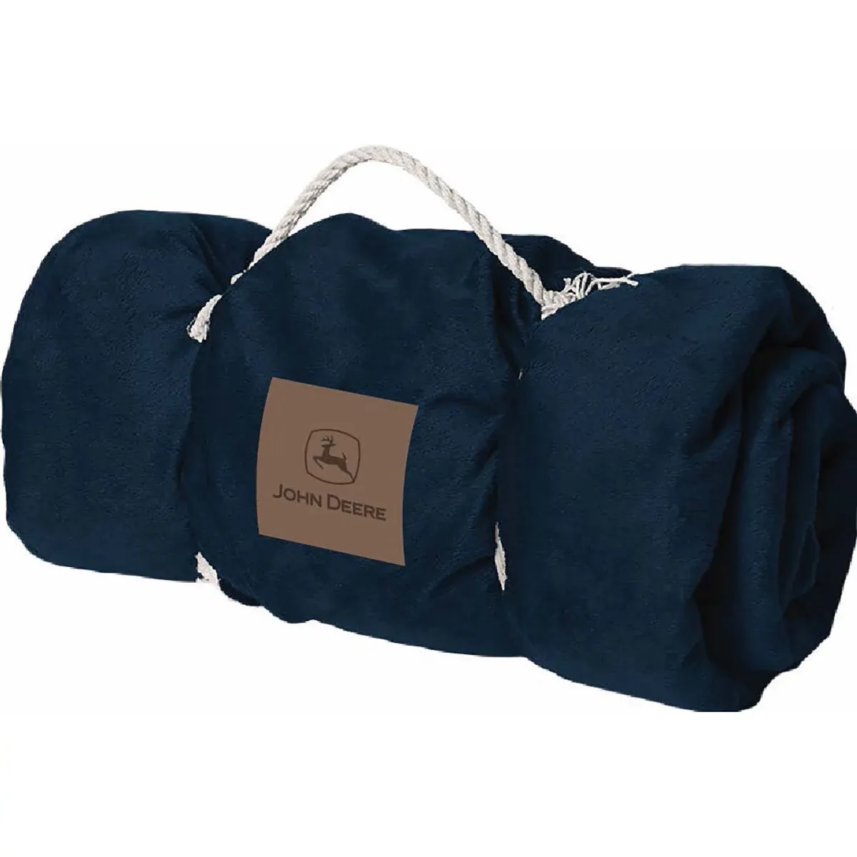 Navy Sherpa Blanket 