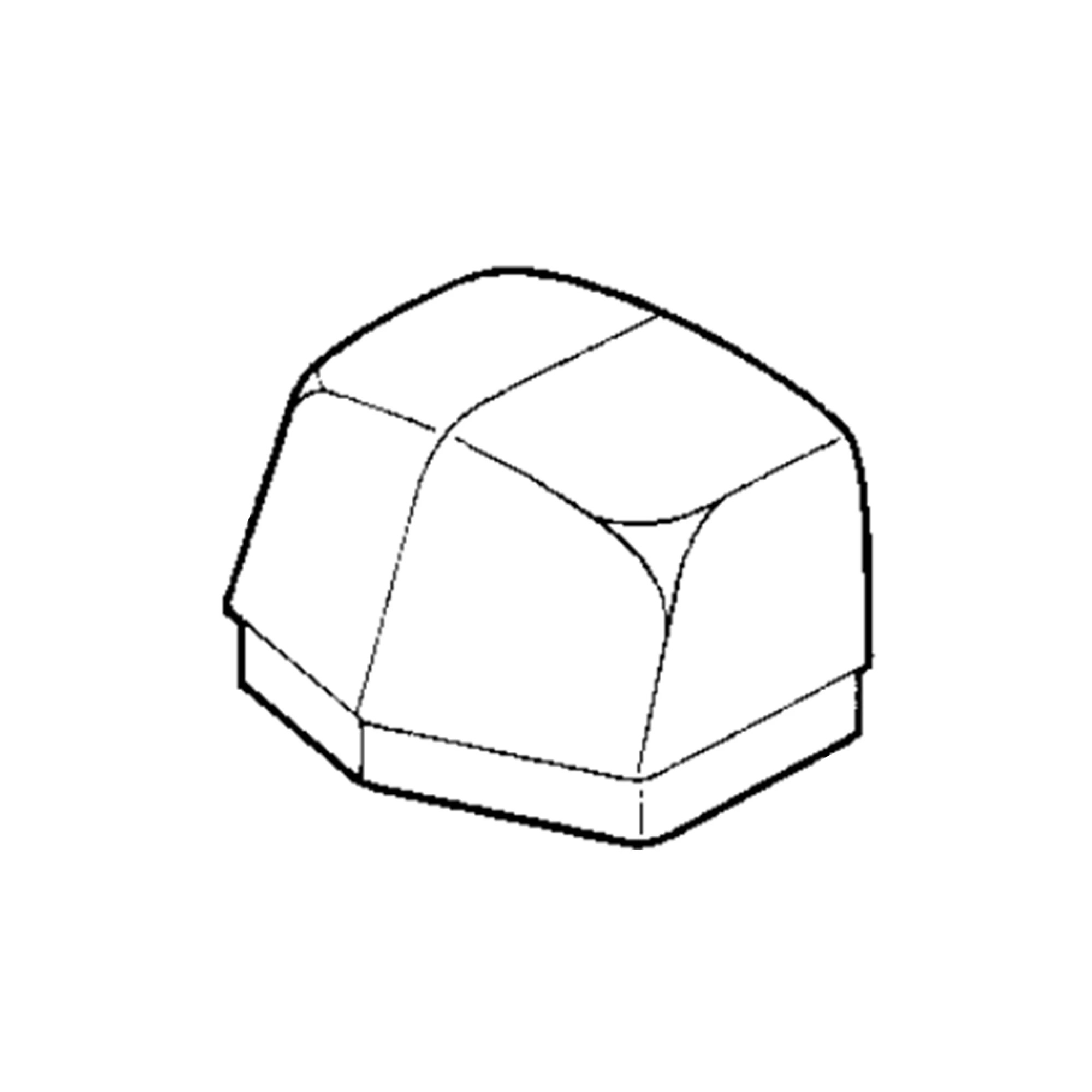 John Deere Hood Extension - R60089