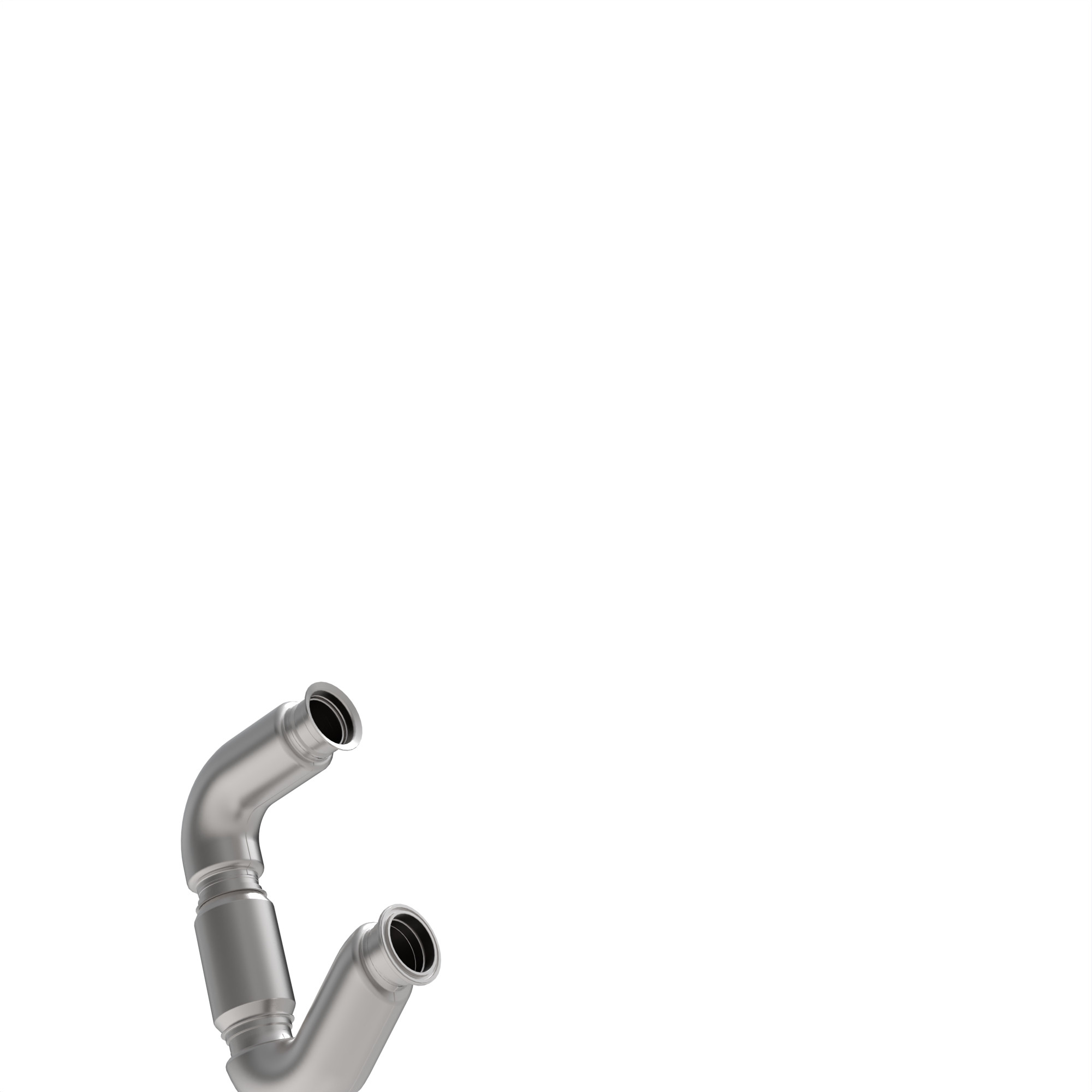 EXHAUST PIPE, AT INLET PIPE;  SIZE4