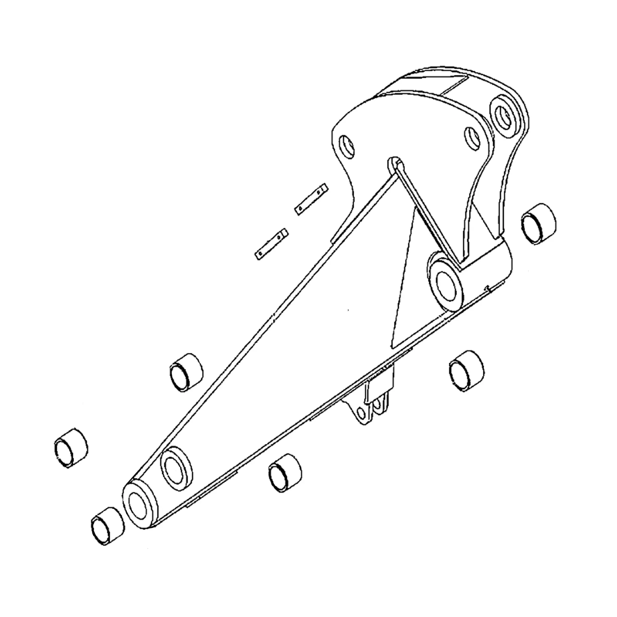 John Deere Long Arm, 1.71 Meter - FYD40006086G
