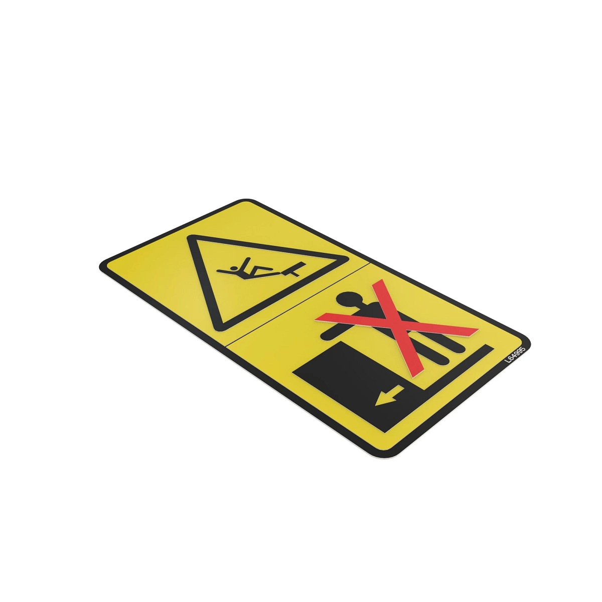 Label, Safety Sign, LH