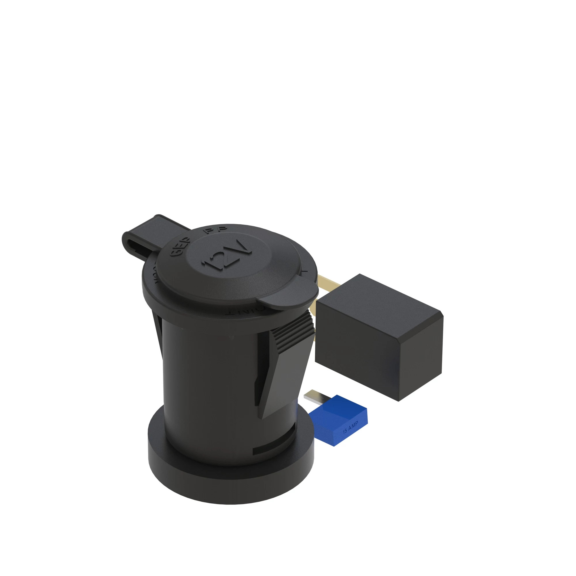 SOCKET OUTLET, KIT, POWER PORT, RDR