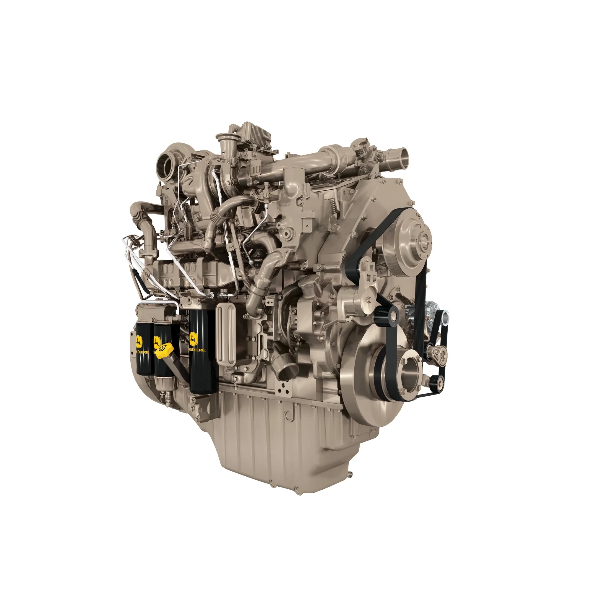 John Deere Diesel Engine, 6135HDW11, 13.5 Liter, 421 HP Gross Rated Power, FT4 - RG39965
