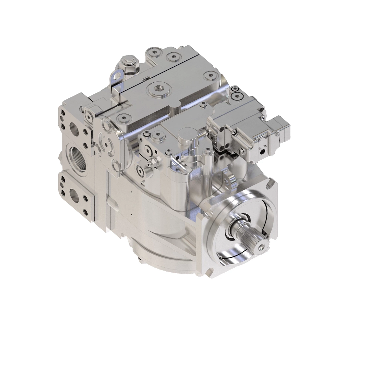 John Deere Reman REMAN Front Hydraulic Pump - AT343983