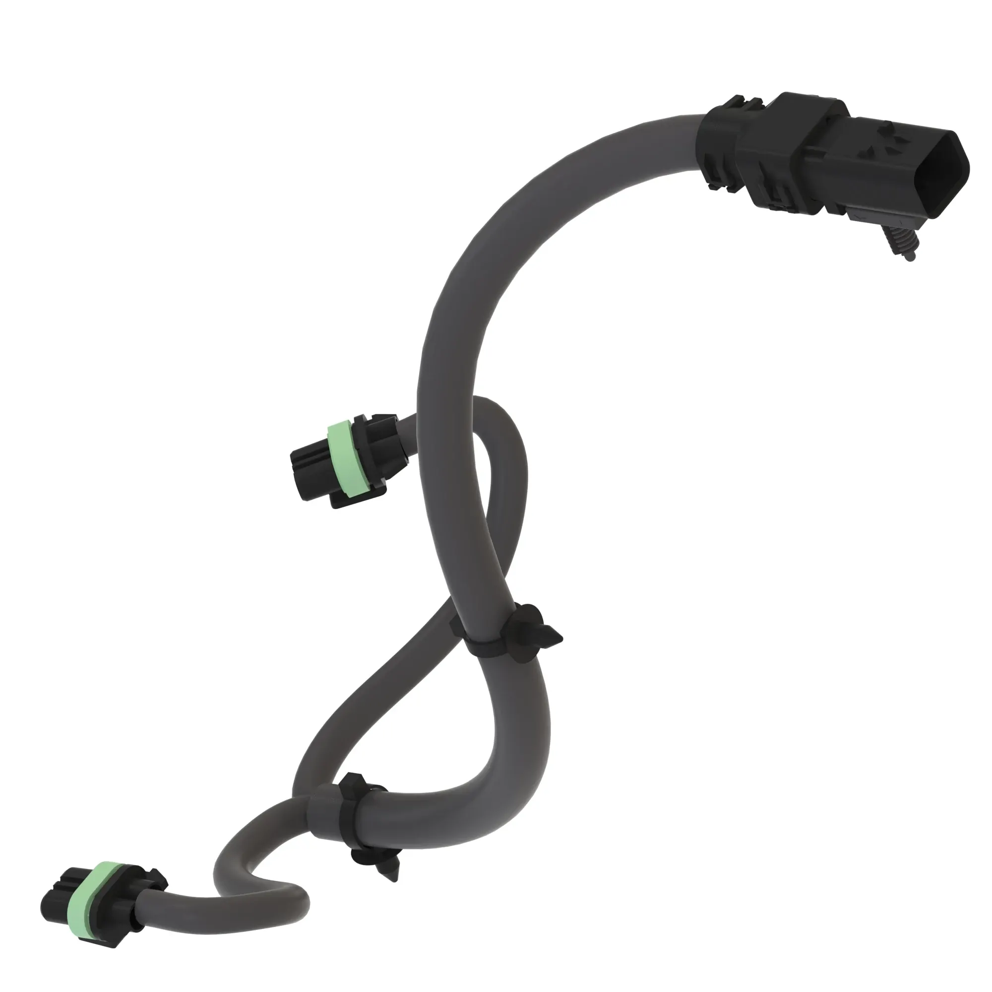 John Deere Platform Light Wiring Harness, Right Side - AKK40690