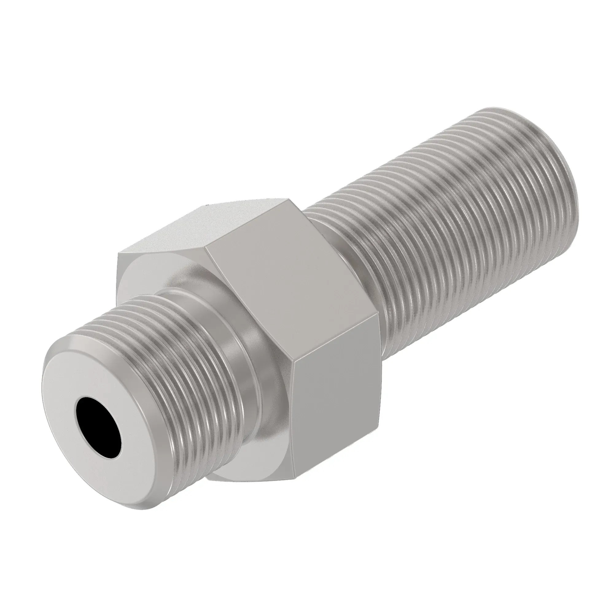 John Deere Bulkhead Adapter Fitting - W55300