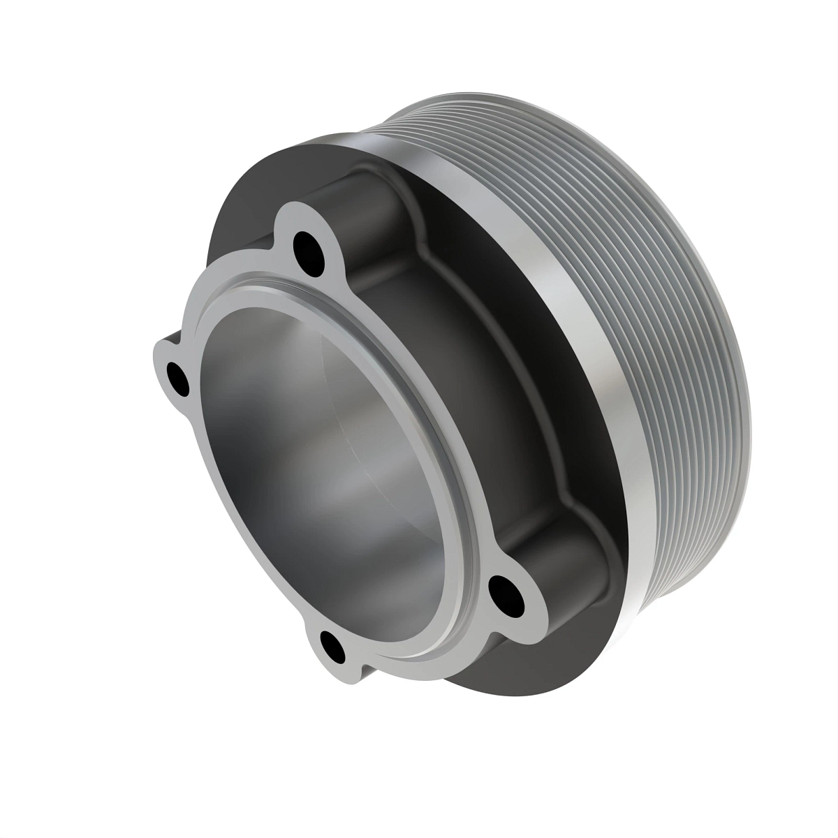 Pulley, Fan Drive Crank, 12 Rib S75