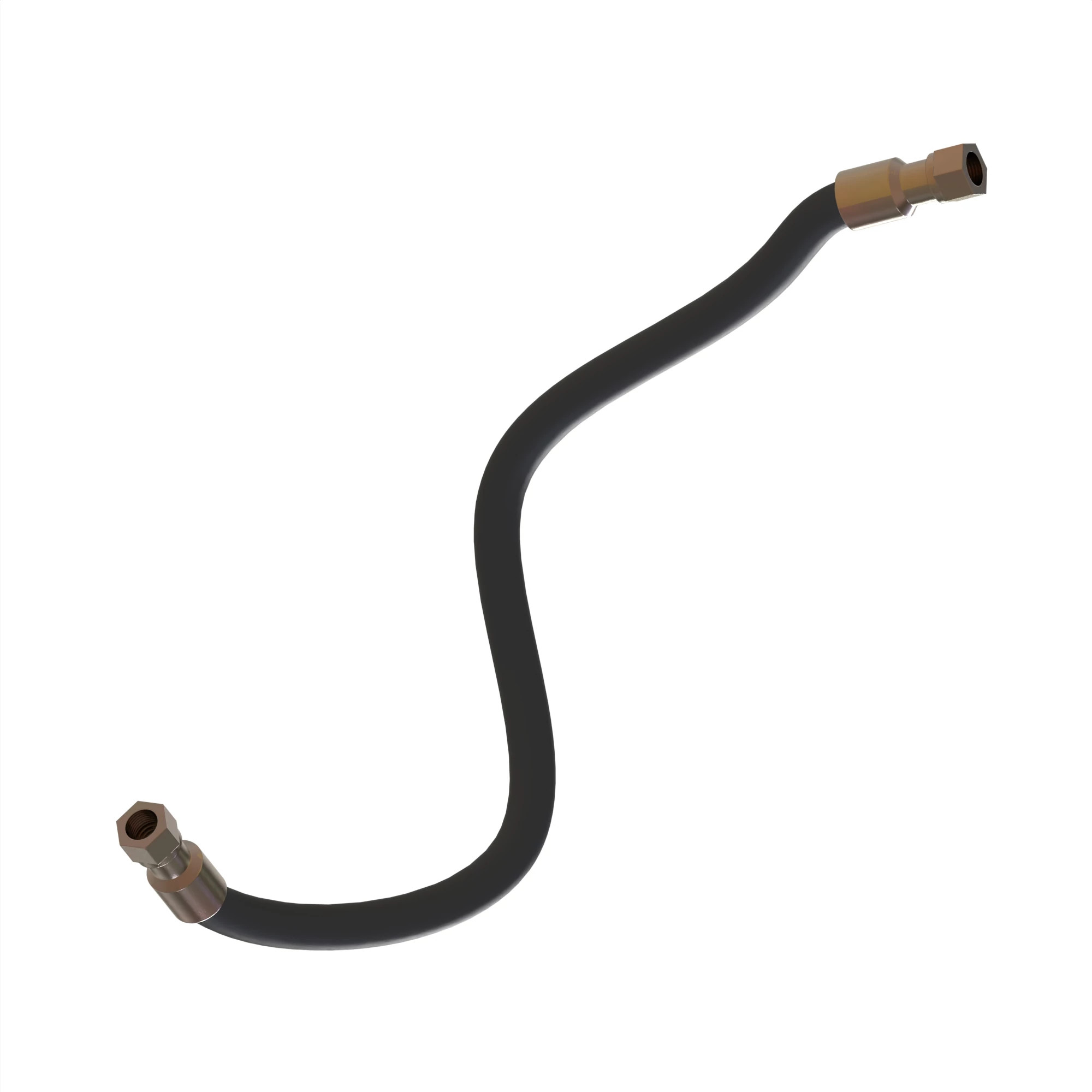 John Deere Counter Balance Valve Port T to Proportional Valve Port TP Hydraulic Hose - F686733