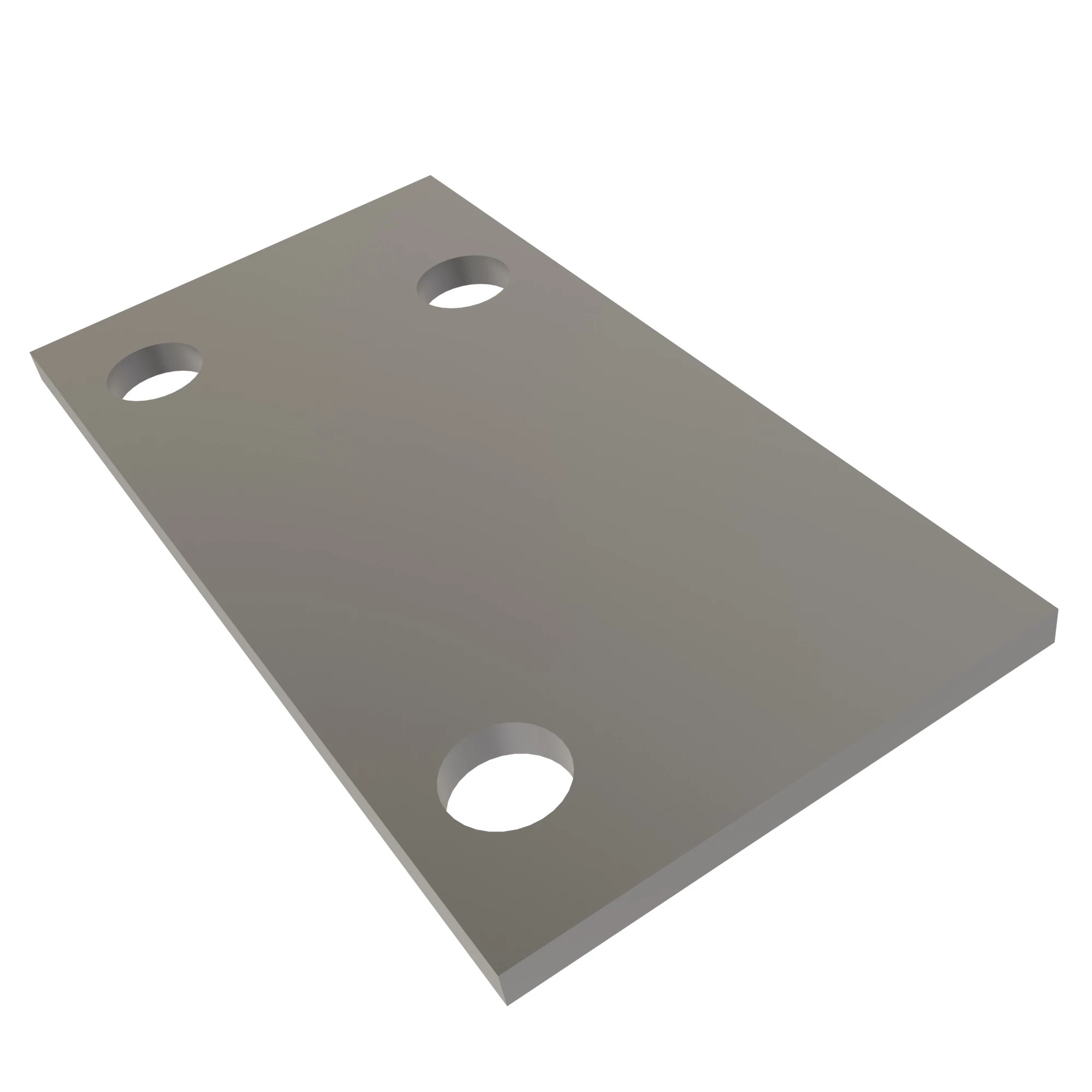 PLATE, REAR LATCH - FENDER