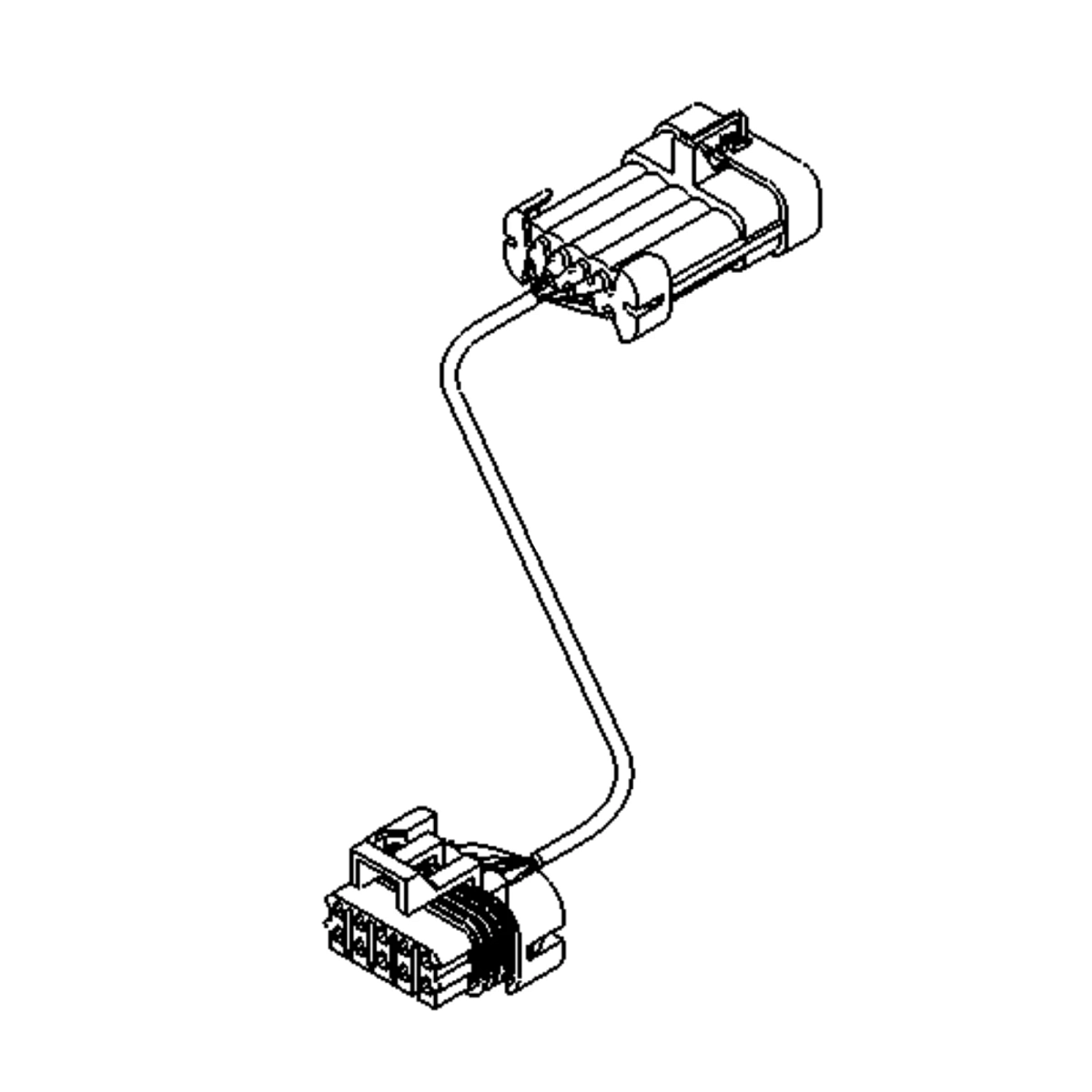 John Deere Extension Wiring Harness, 6 Feet - AA69982