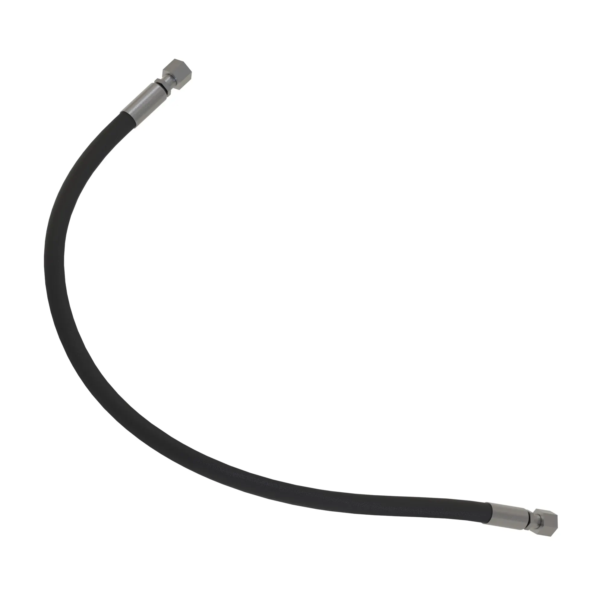 John Deere Hydraulic Hose with Straight End Fittings - AT545266