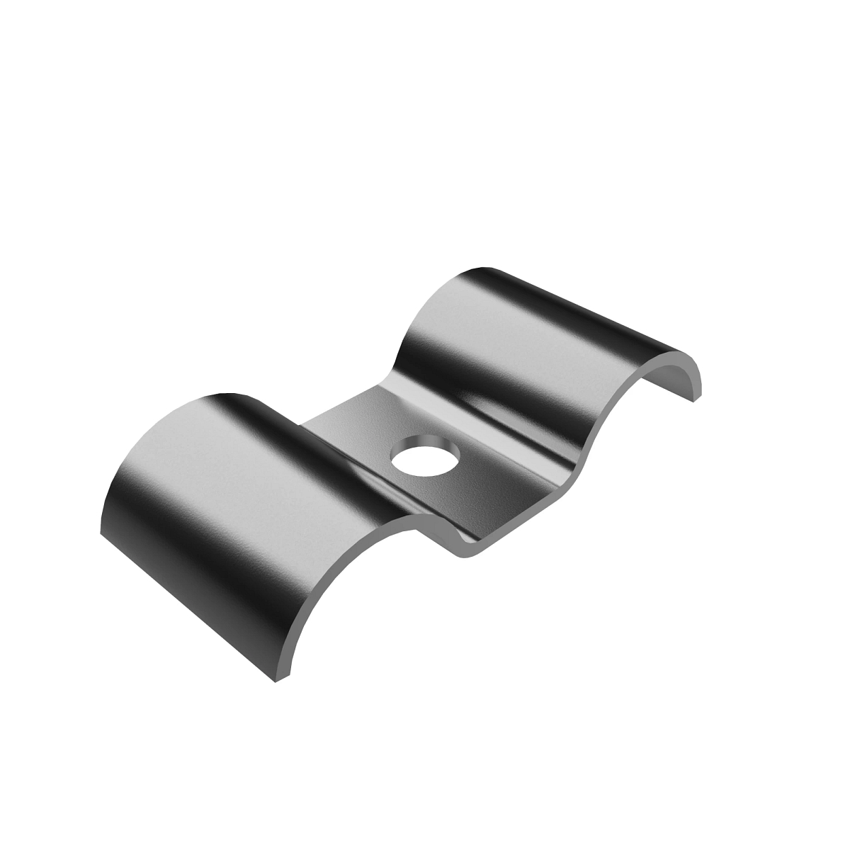 HALF CLAMP, FRONT OIL TUBE