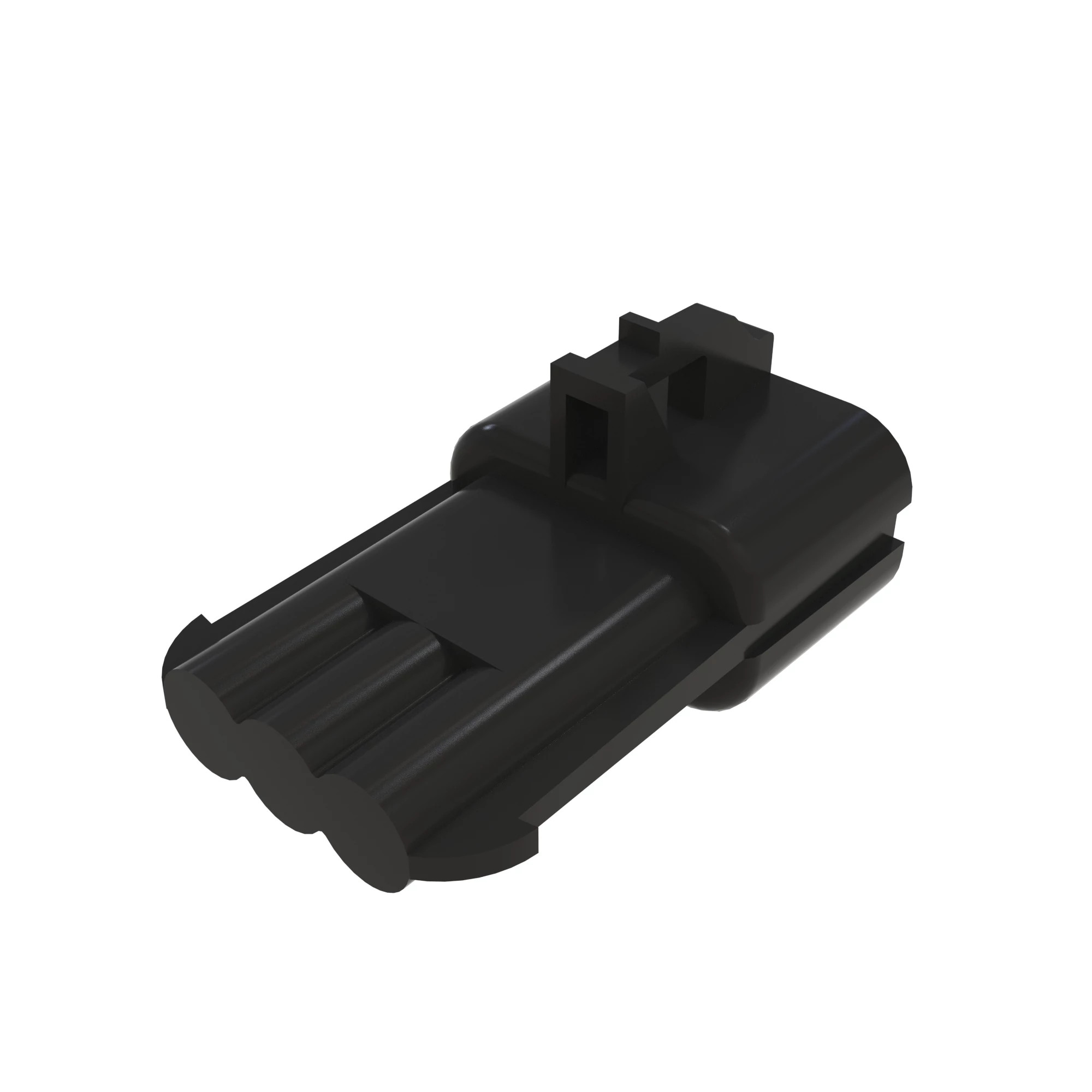 CONN DELPHI MP280 3W MS BLK NYLON