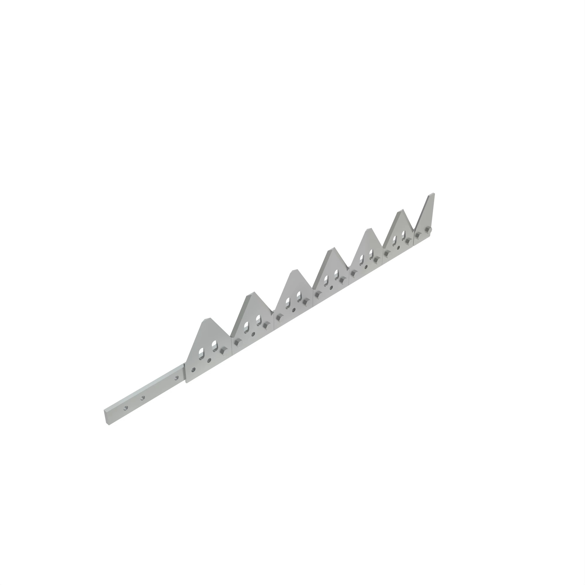 John Deere Right End Section Cutterbar Knife, 25 feet - AH168903