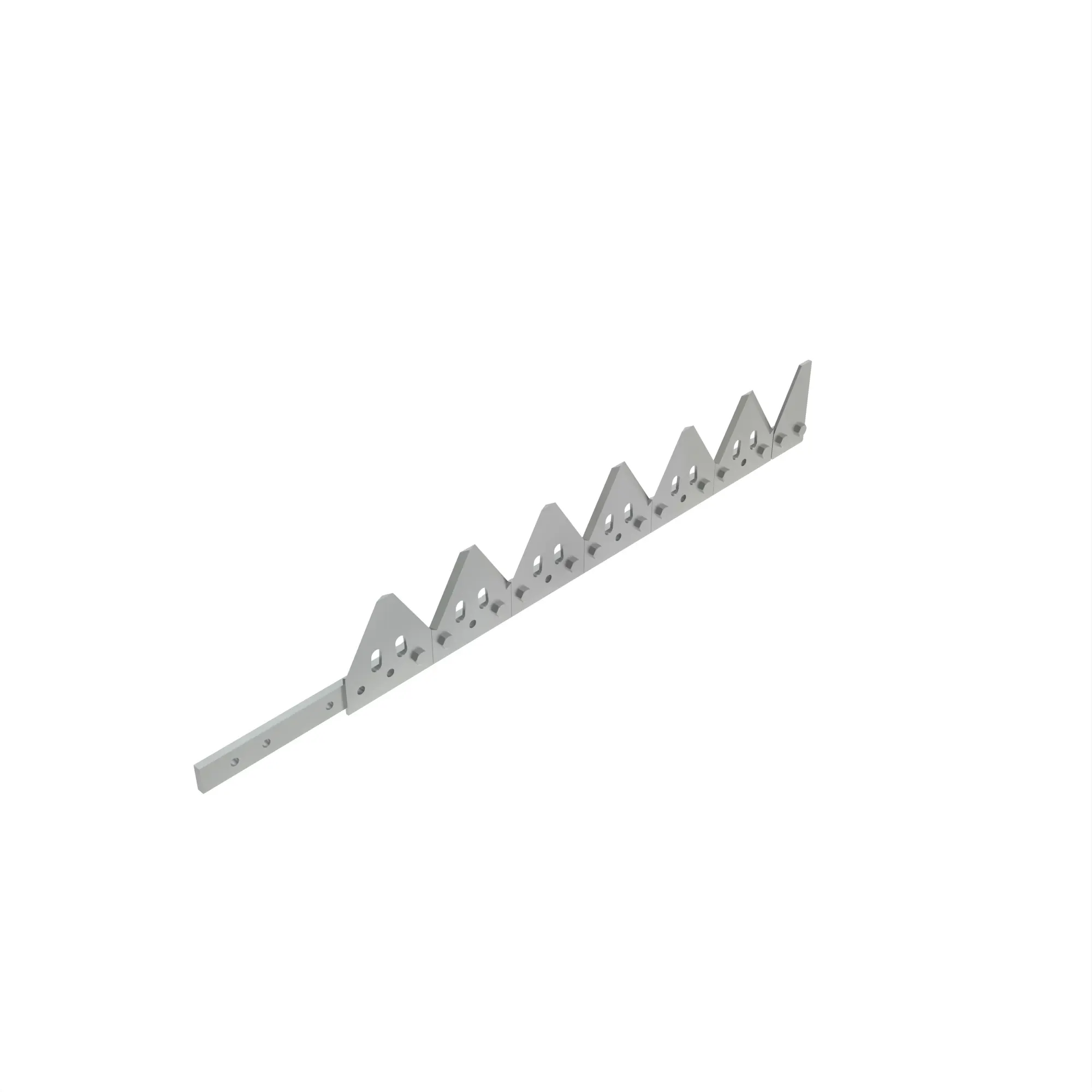 John Deere Right End Section Cutterbar Knife, 25 feet - AH168903