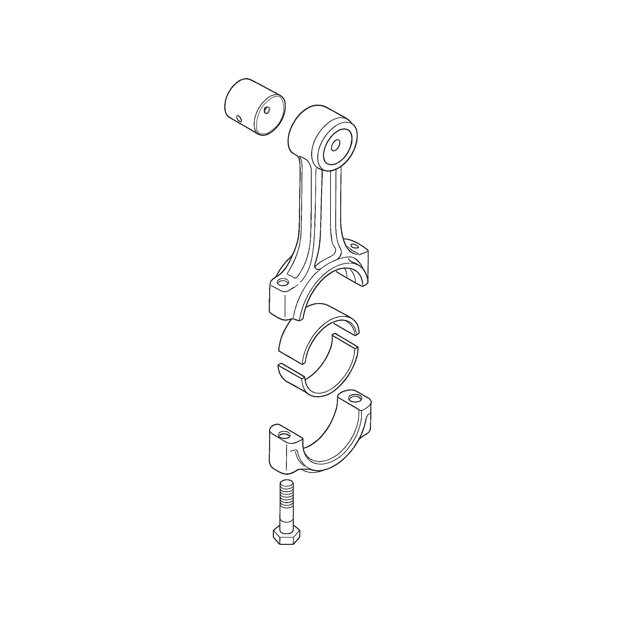 John Deere Connecting Rod - AM100724