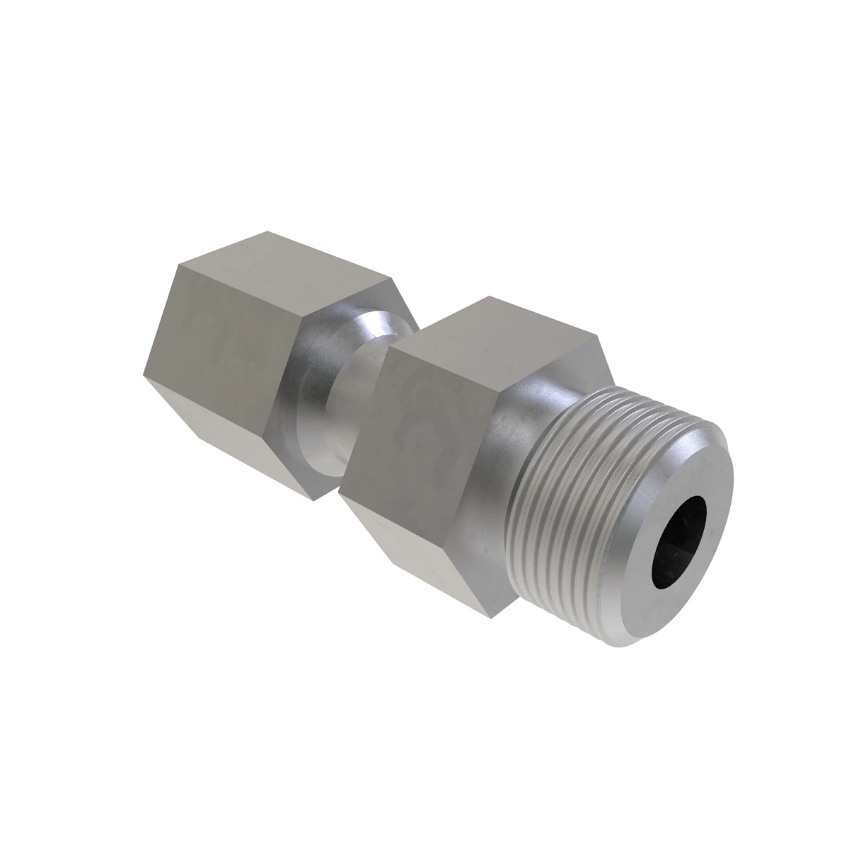 St Thd Swivel Connector, O-Ring FSF