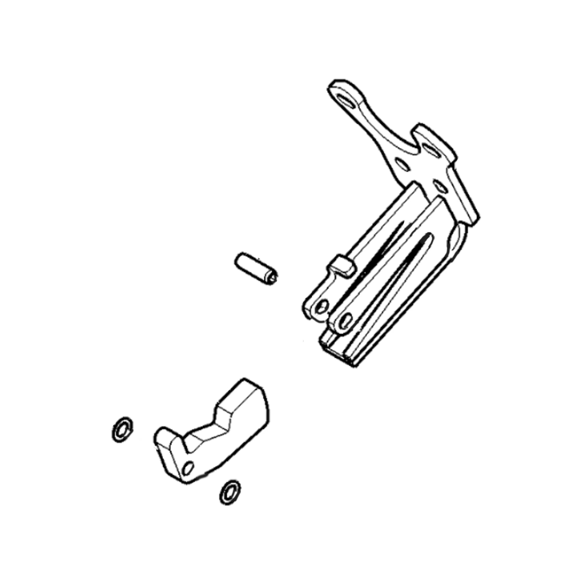 ⚙️ SJ30421: Soporte del soporte del Enganche central John Deere 🚜