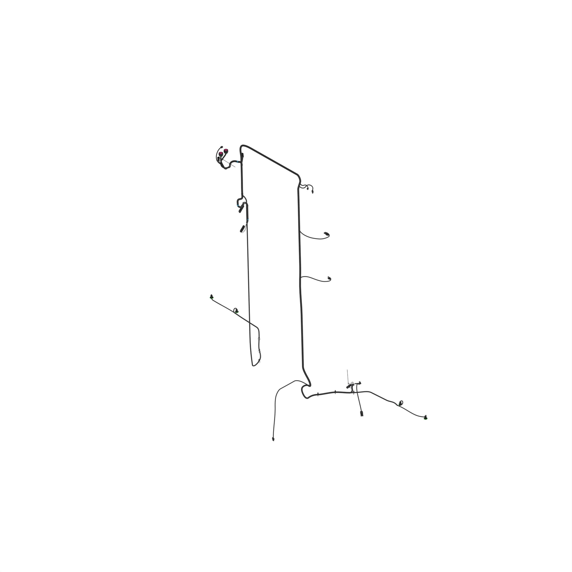 John Deere Dry Box Harness - AN302996