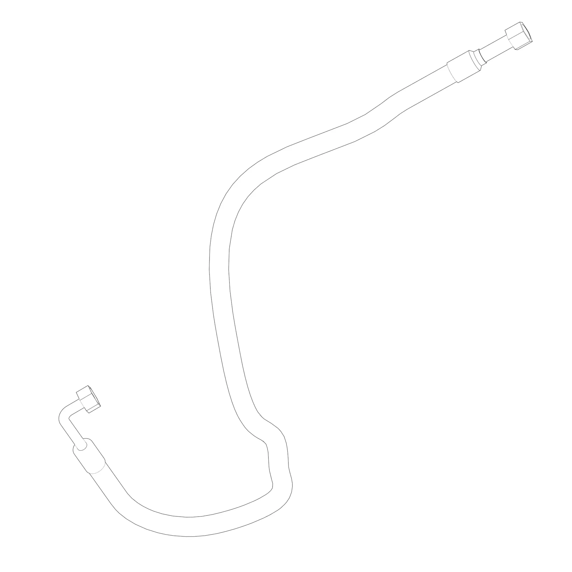 John Deere Refrigerant Hose - F685866