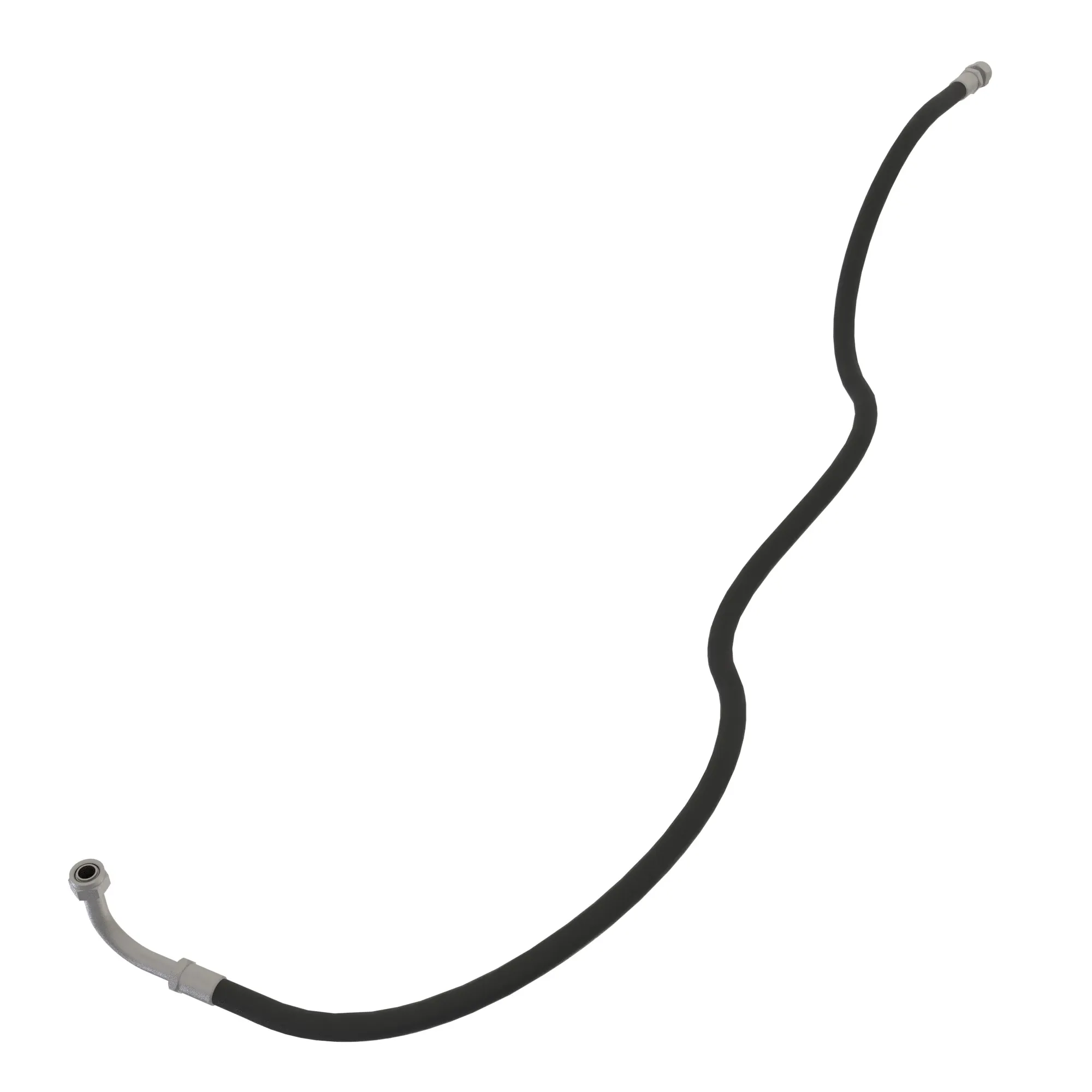 John Deere Control Valve to Auger Swing Cylinder Hose - ADX15232