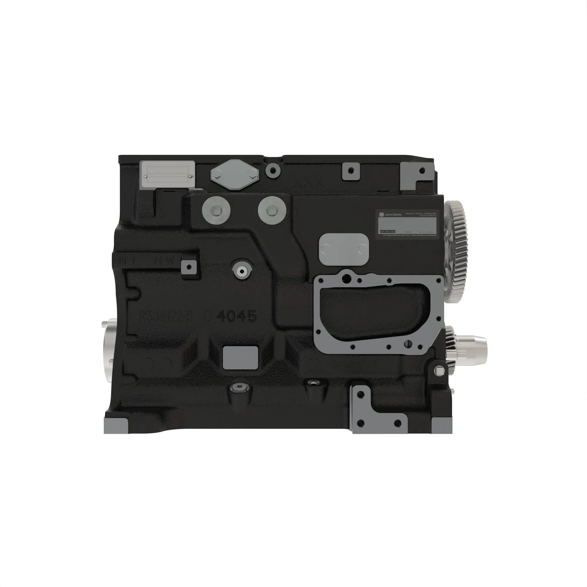 SHORT BLOCK ASSEMBLY, 4045 MARINE W
