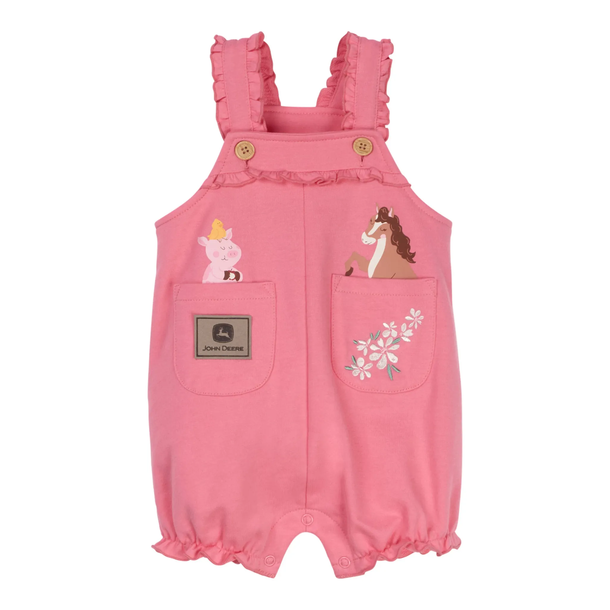 Infant 2-Piece Romper and Bodyshirt Set