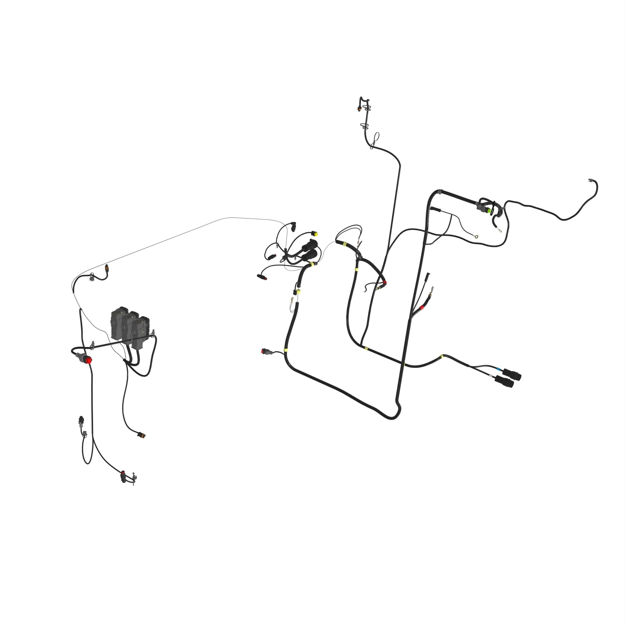 John Deere Engine Wiring Harness, Tier 3, 6.8 Liter - AXE61966