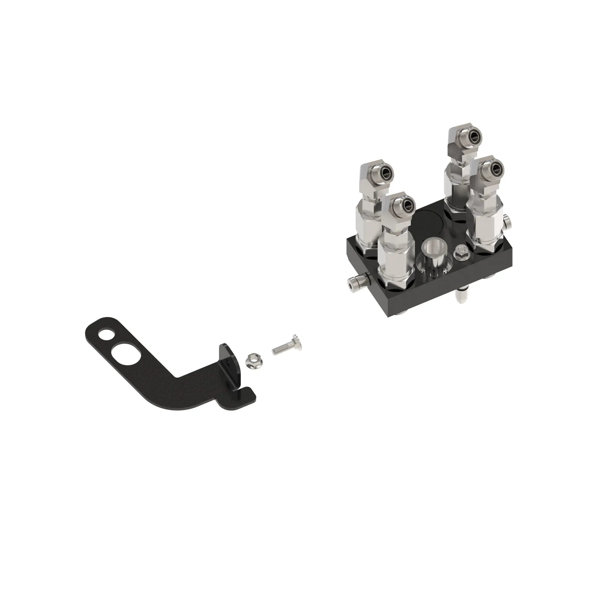 John Deere 2-Function Single-Point Hydraulic Quick-Connect Coupler Attachment - BXX10180