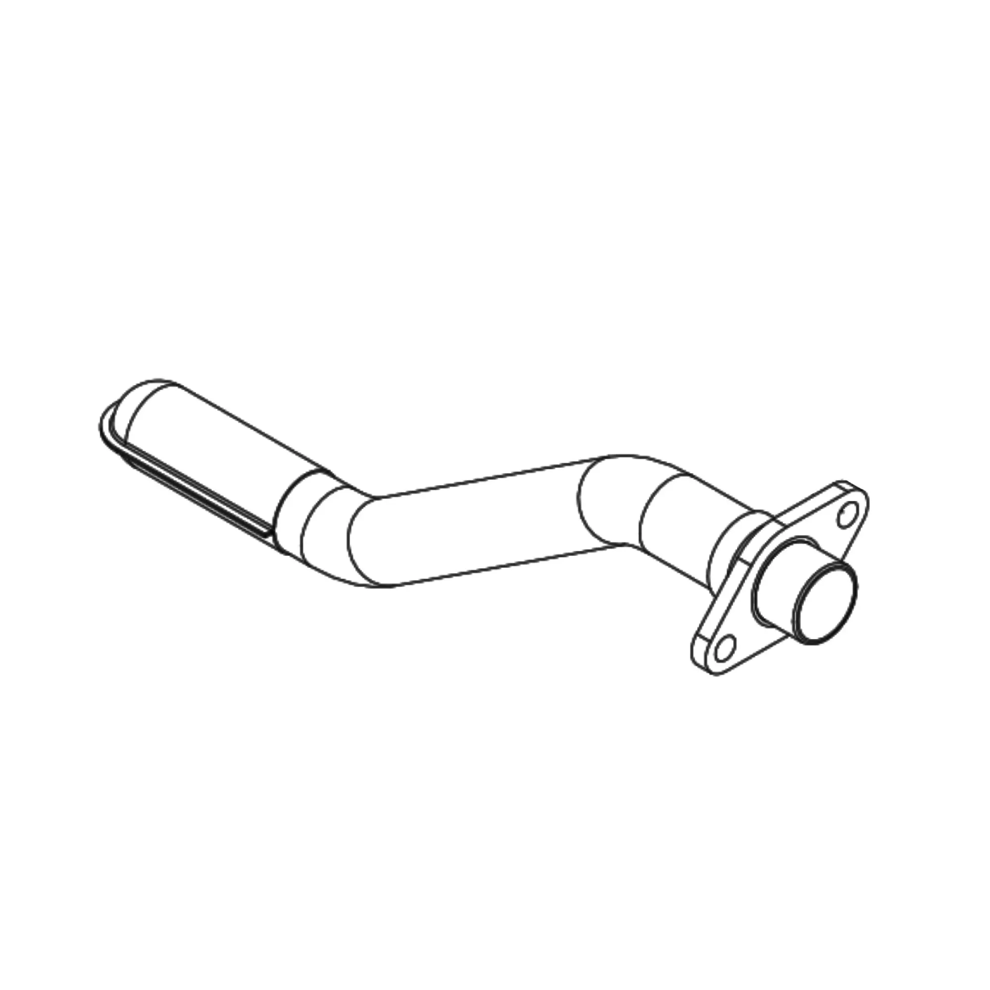 John Deere Oil Pump Intake - RE540286