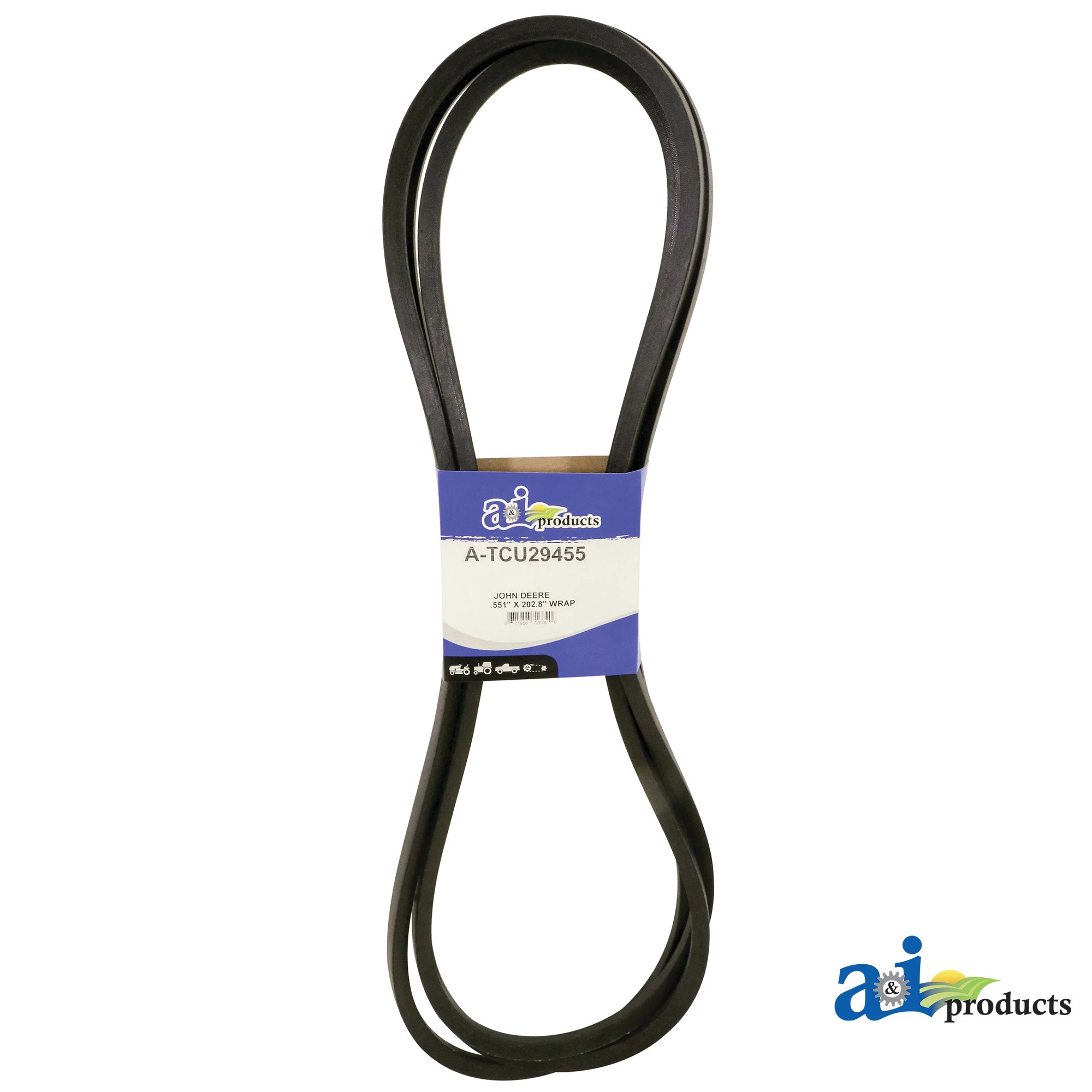 A&I Products SPB Section Mower Deck Drive V-Belt, Effective Length 5152 mm (202.8 inch) - A-TCU29455