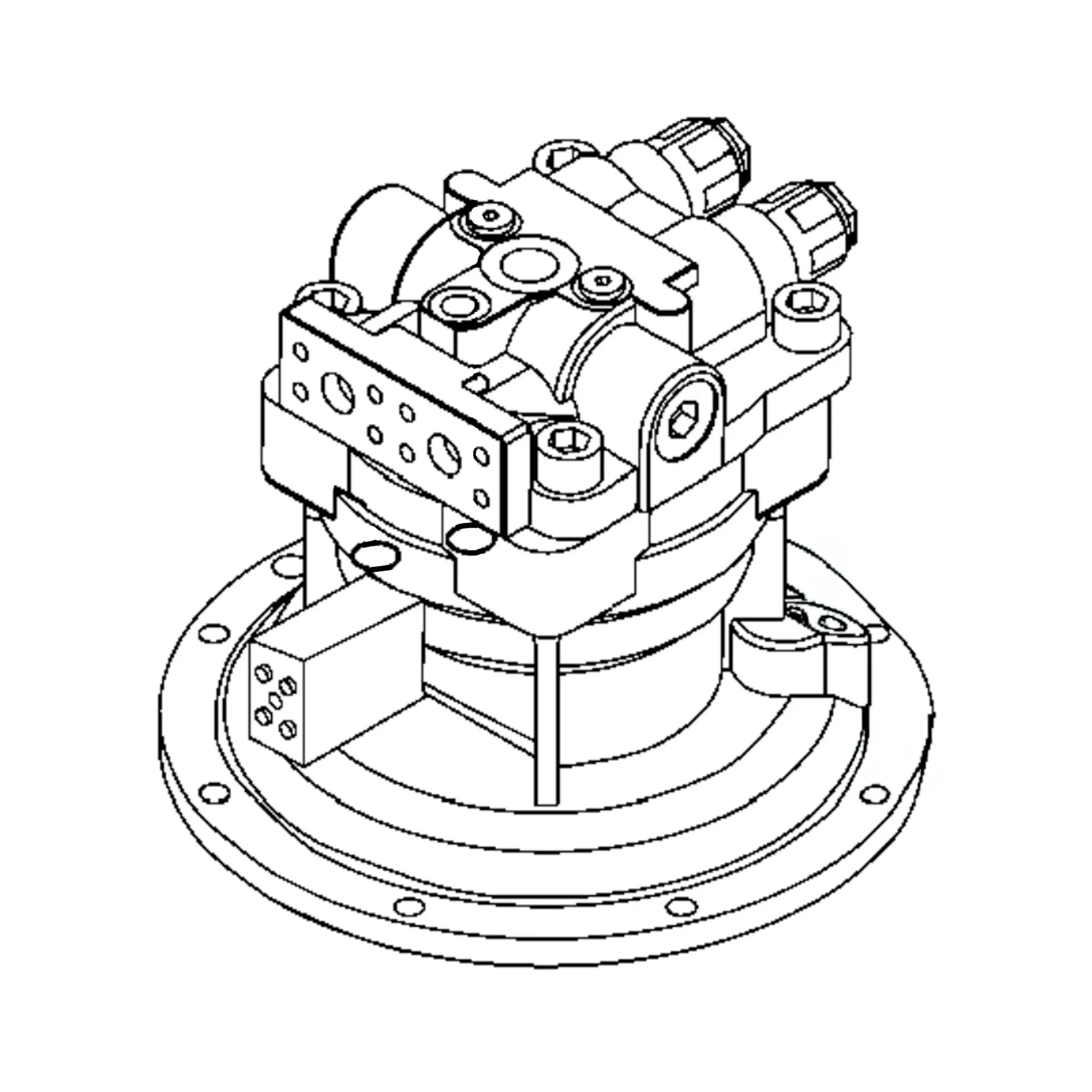 John Deere Swing Oil Motor - 4621174