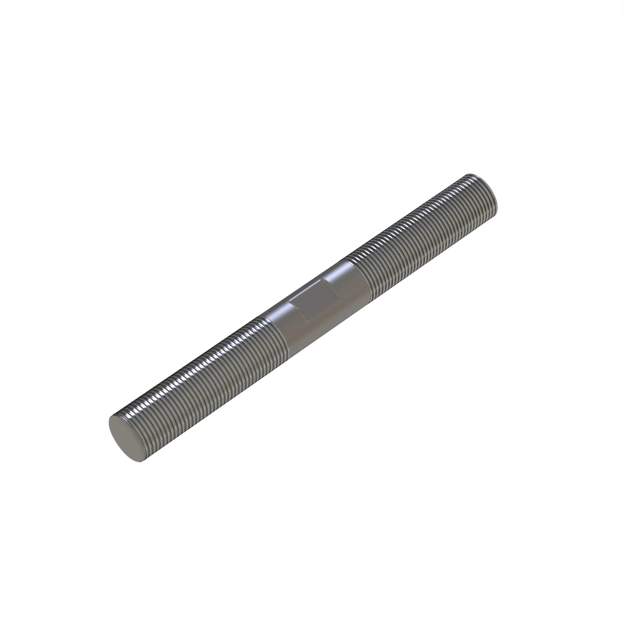 STUD, TURNBUCKLE WITH FLAT