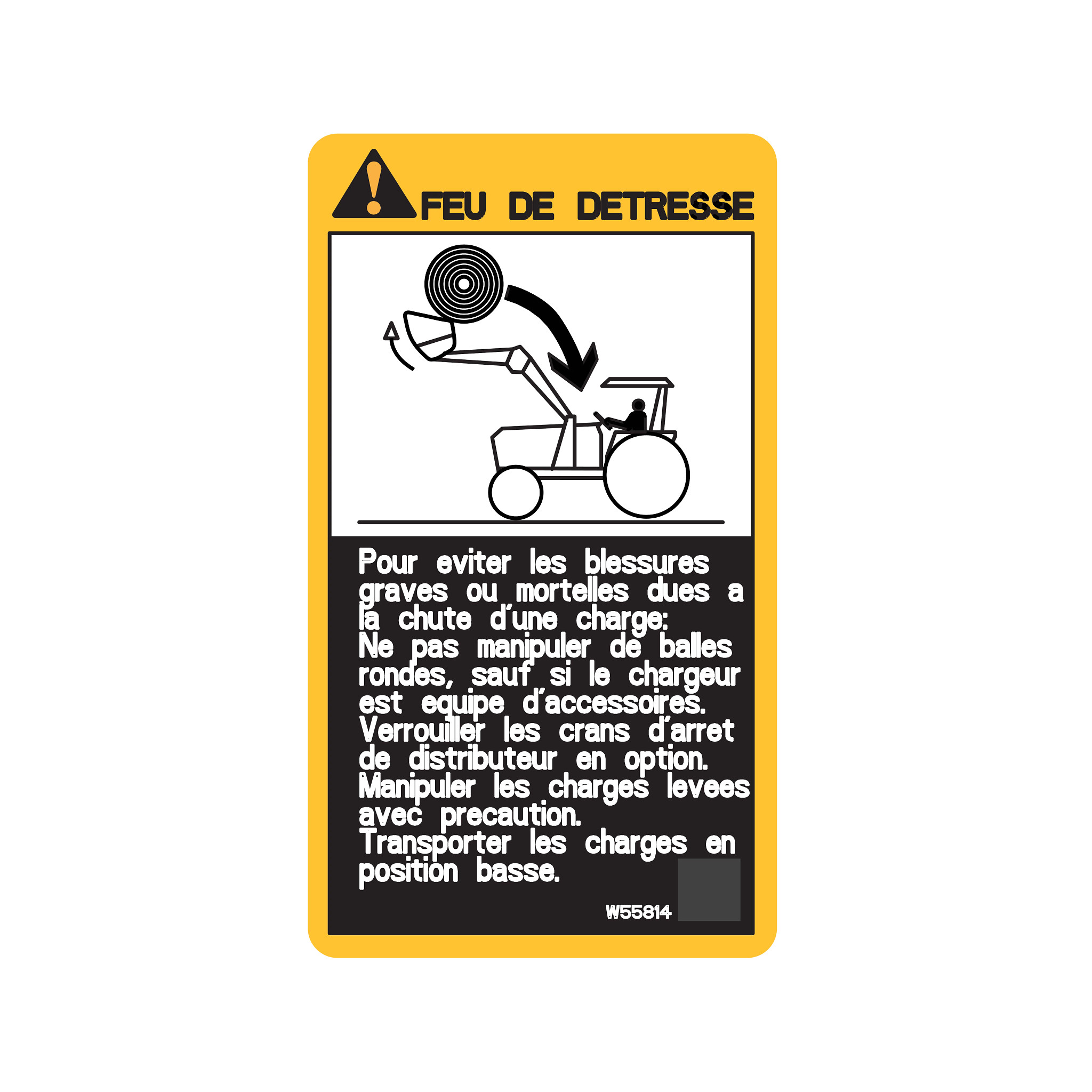 LABEL, WARNING FRENCH