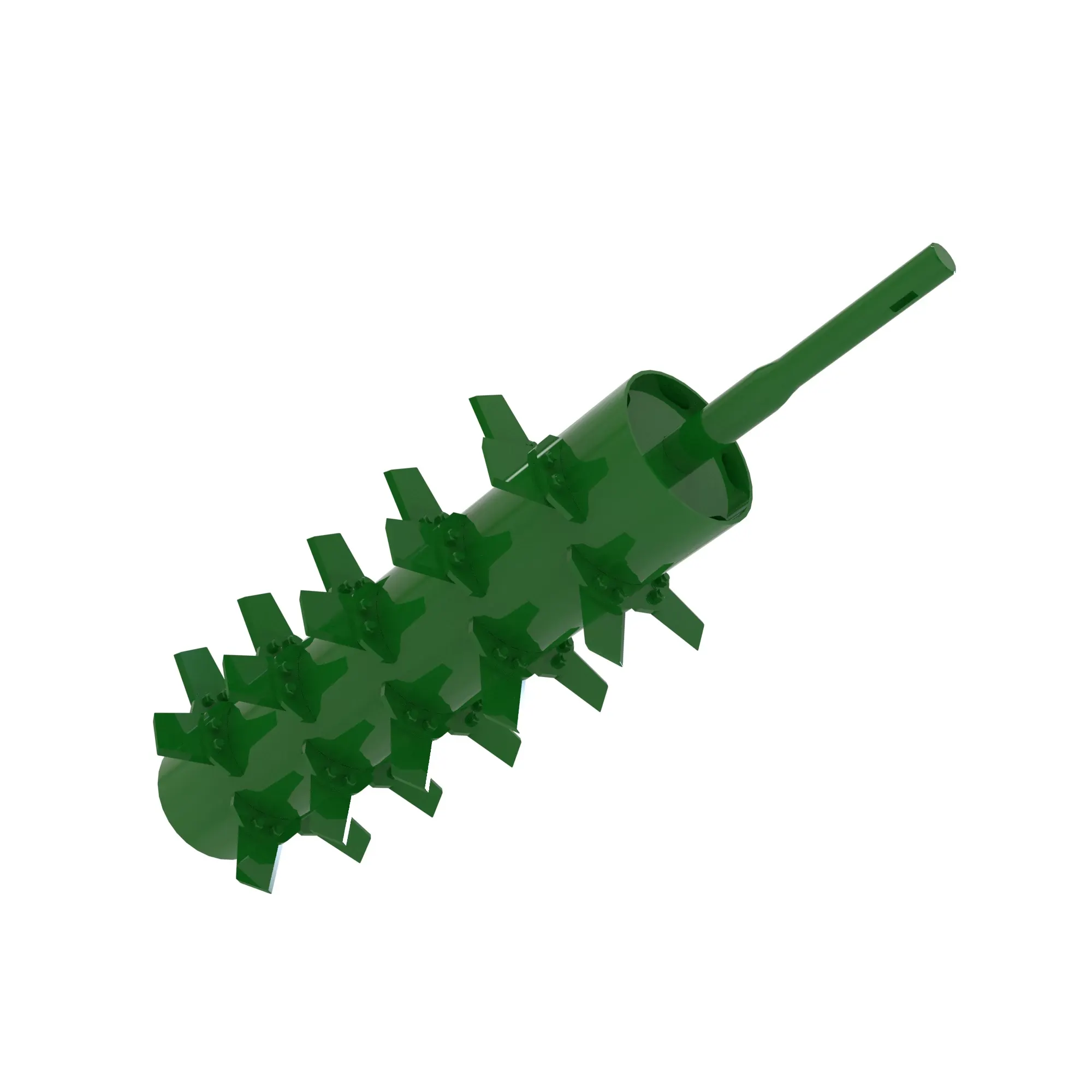 John Deere Straw Chopper Rotor Assembly - AXE76953