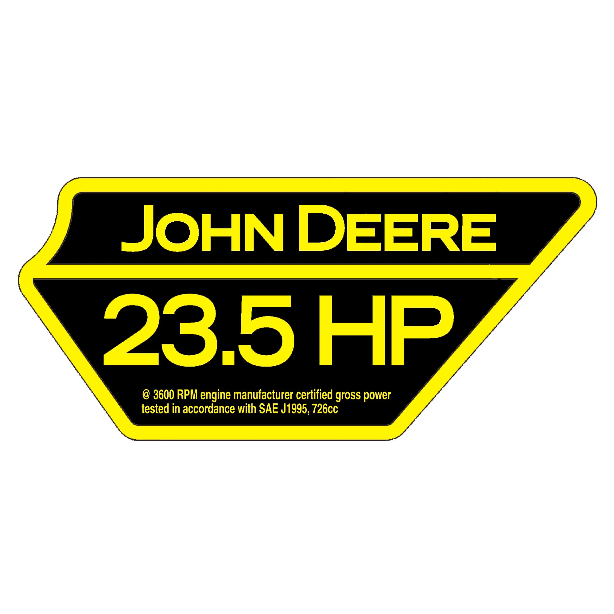 Label, Engine Kawaski FX730V
