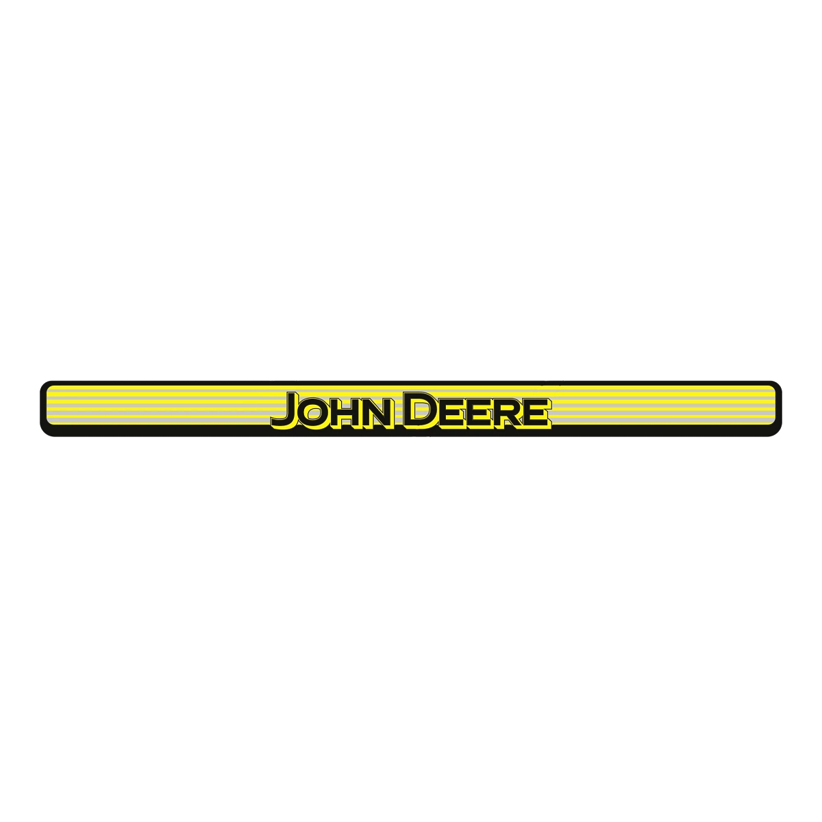 Label, John Deere Stripe