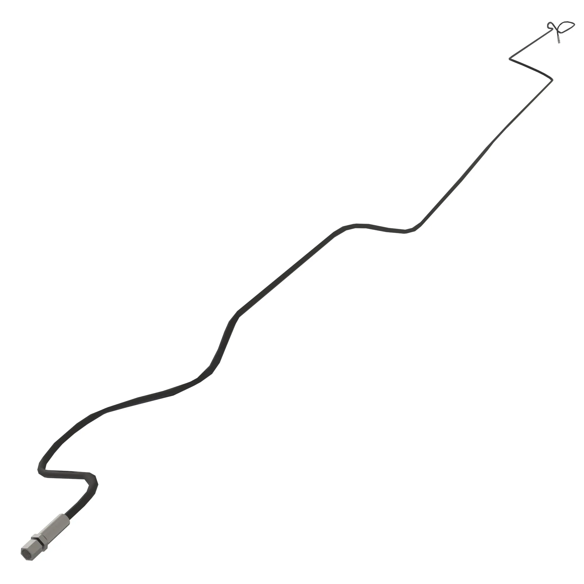 Hydraulic Hose, Left Press-Block-Bu