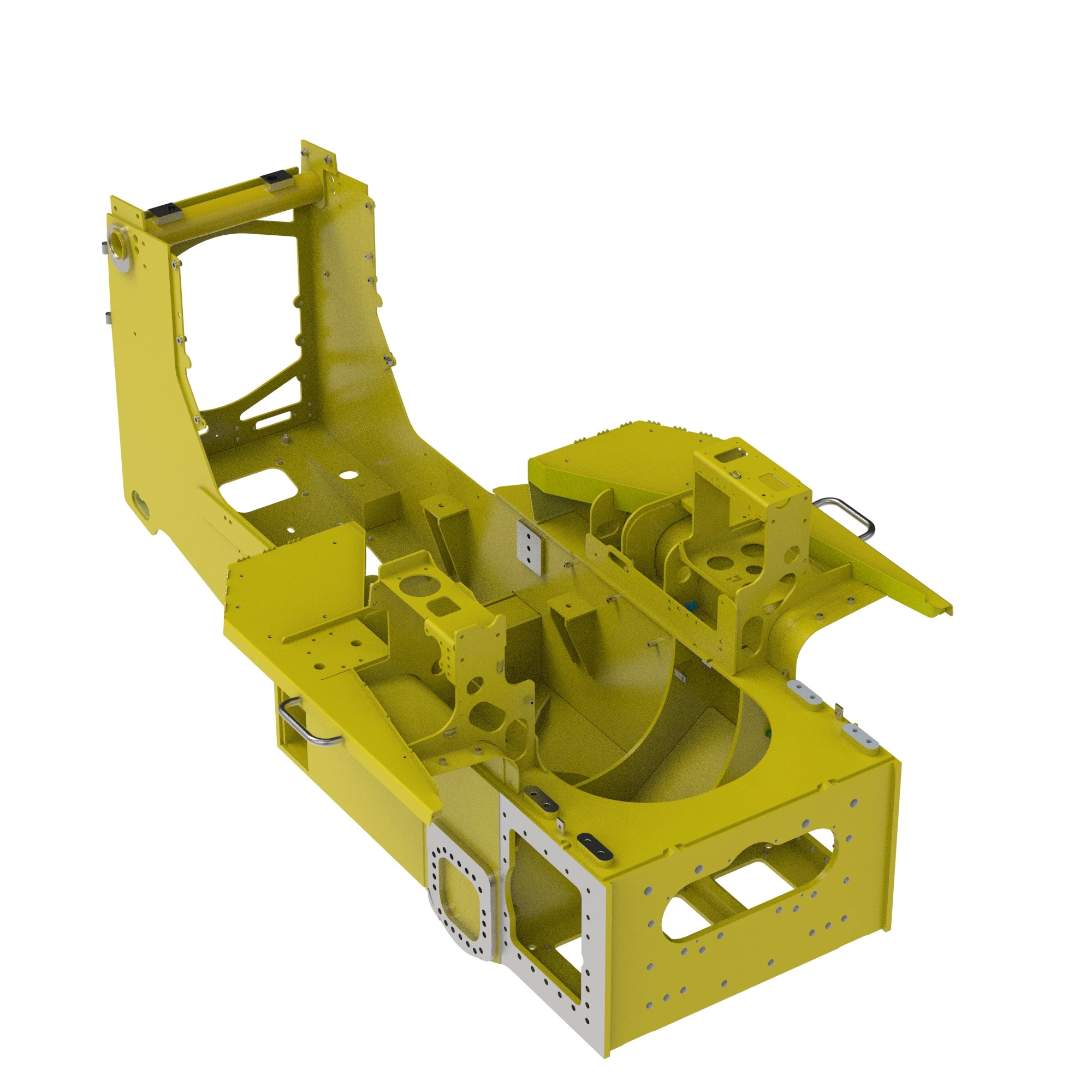 John Deere Outside Dozer Main Frame - AT381347