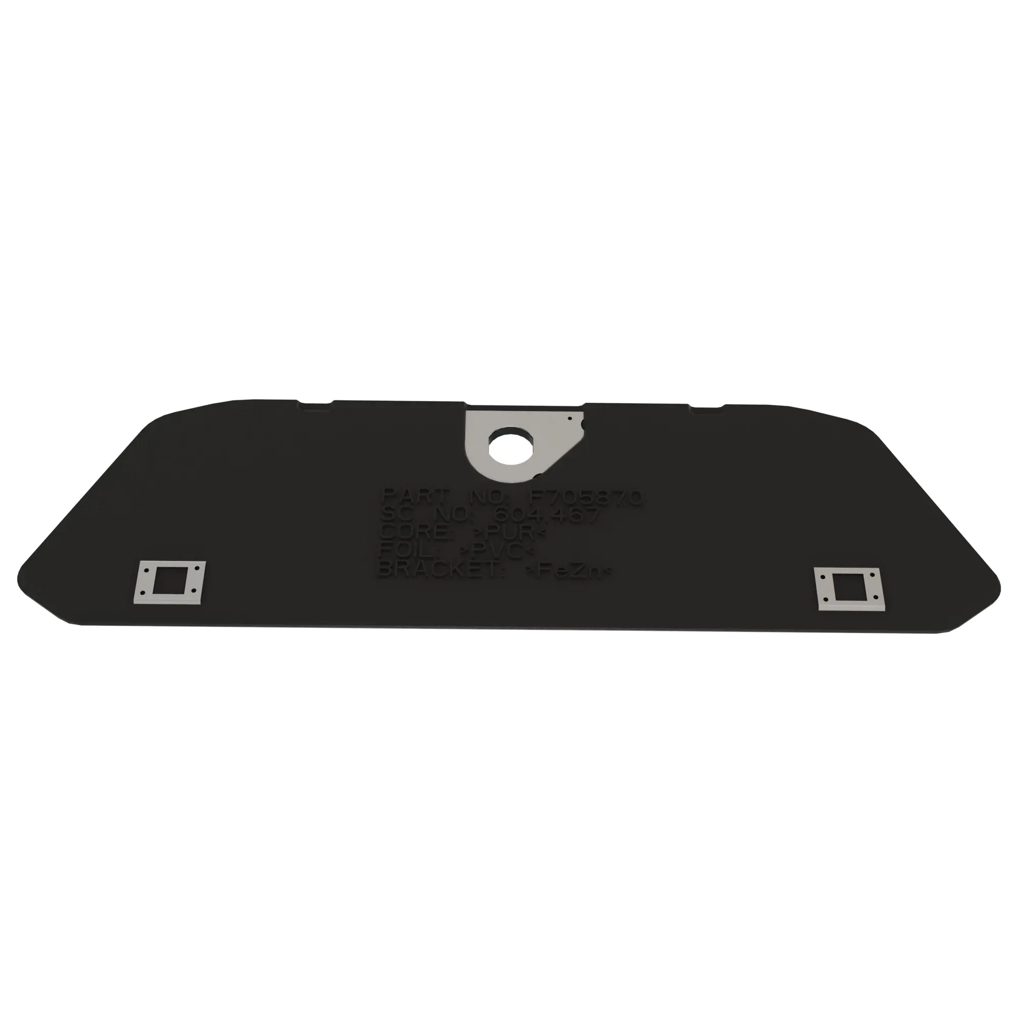 HATCH,
FOR REAR STORAGE COMPARTMENT