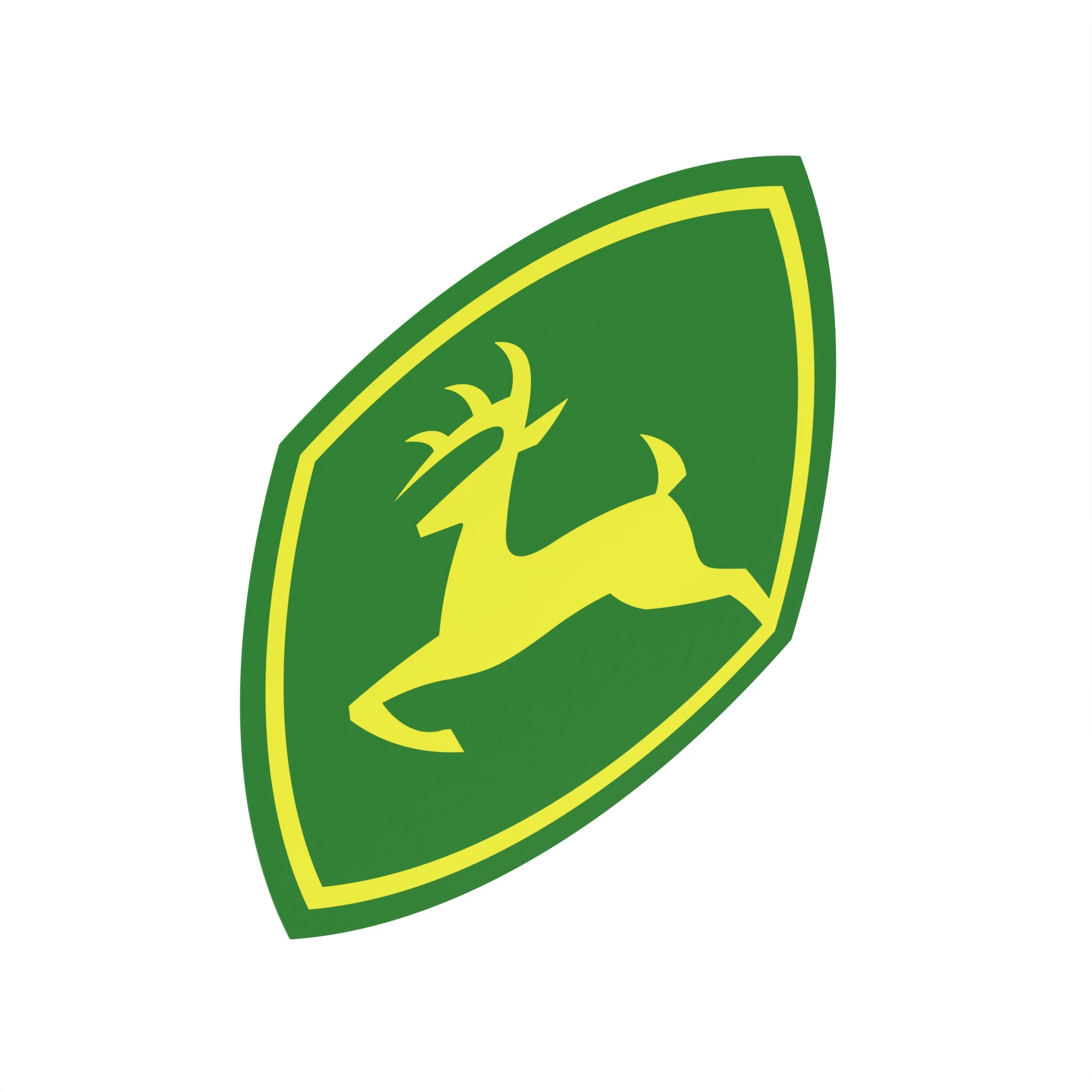 John Deere Leaping Deer design Label - JD5890