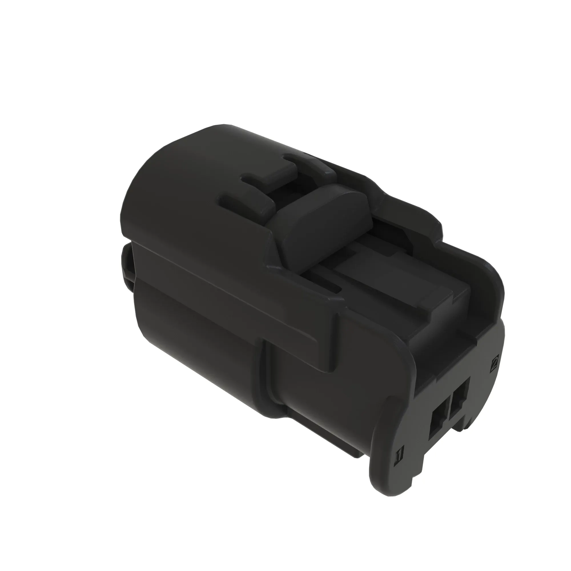 CONN TYCO MCON 2W MS BLK PLSTC